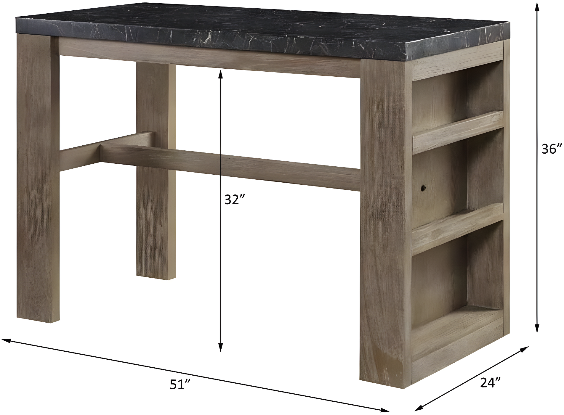 Andrew Home Studio Nolaine Dining Table