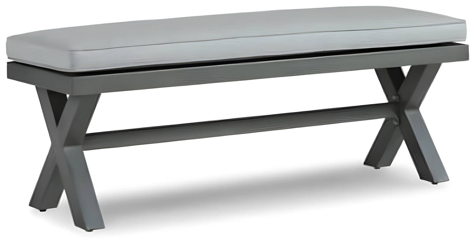 Erdita Aluminum Outdoor Bench