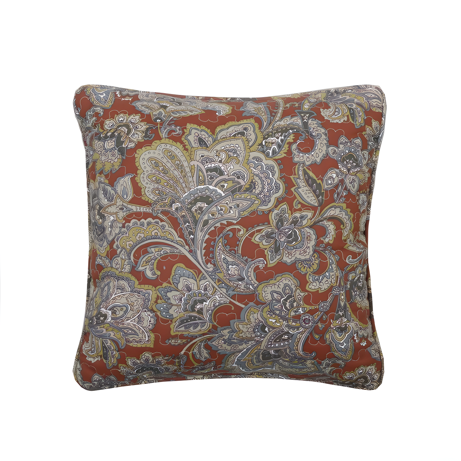 Traditional Cotton Paisley Quilt Set