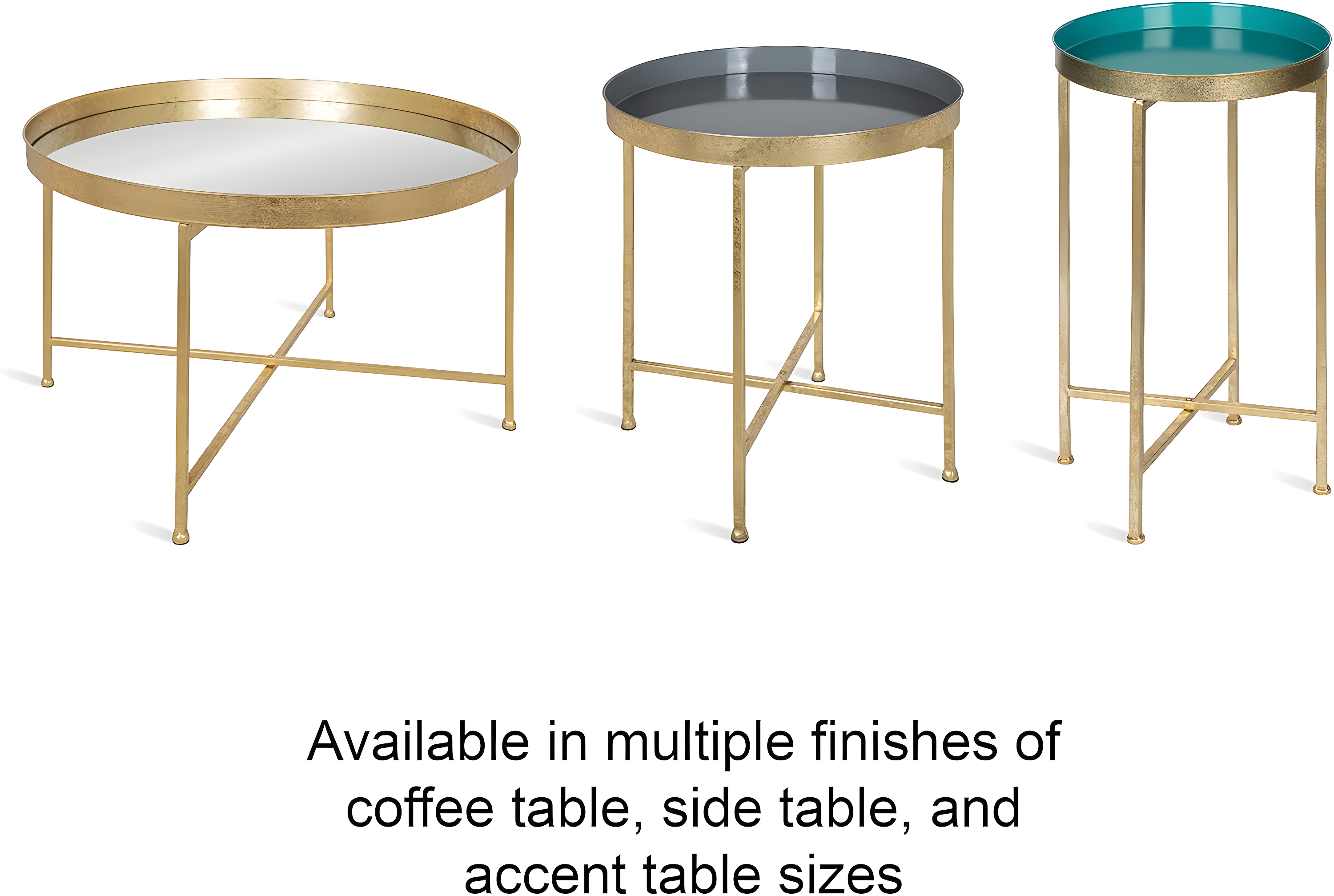 Kate and Laurel Celia Round Metal Side Table, 18.25x18.25x22, Silver