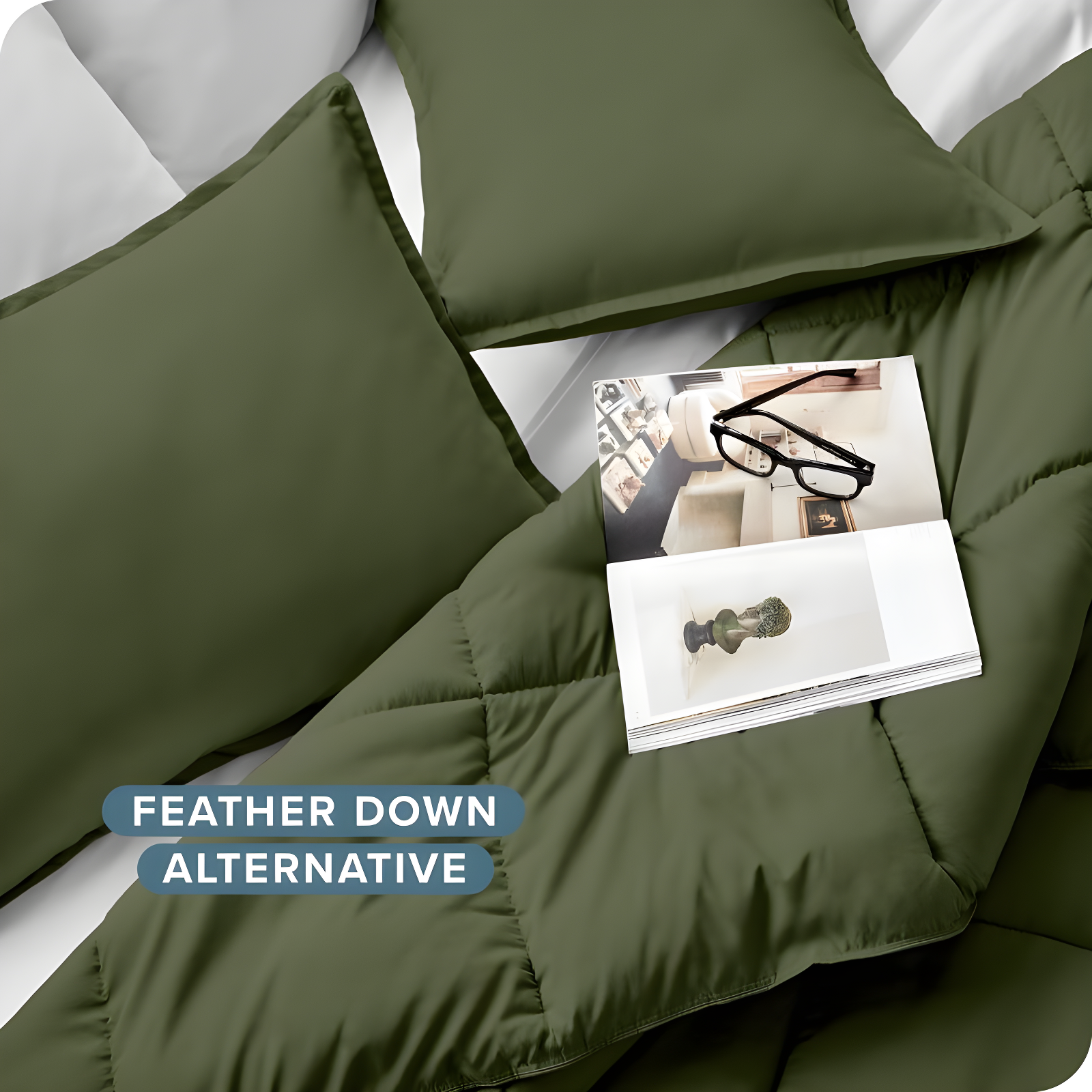 Bare Home Ultra-Soft All Season Comforter Set