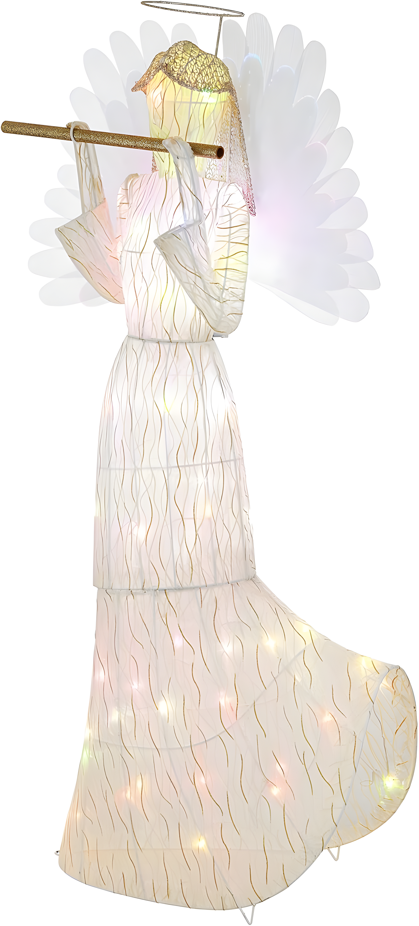 Mr. Christmas 3' Outdoor Animated Fiber-Optic Angel