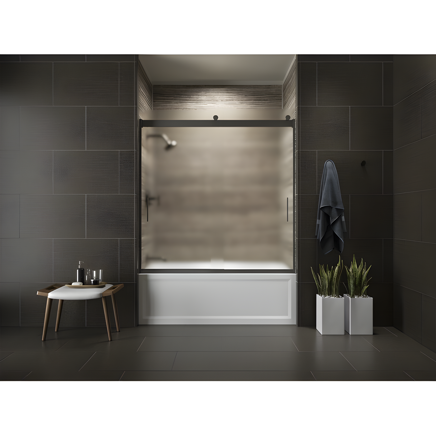Archer® 60" x 32" Acrylic Alcove Soaking Bathtub with Comfort Depth