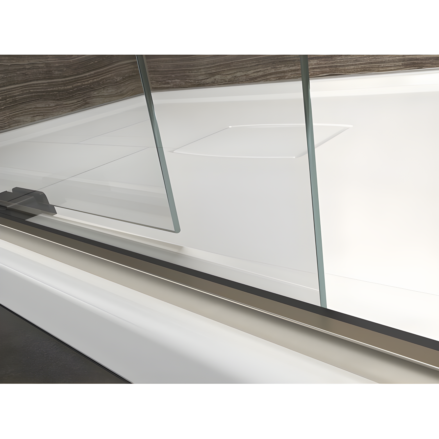 Levity 59.63" x 74" Bypass Shower Door with CleanCoat® Technology