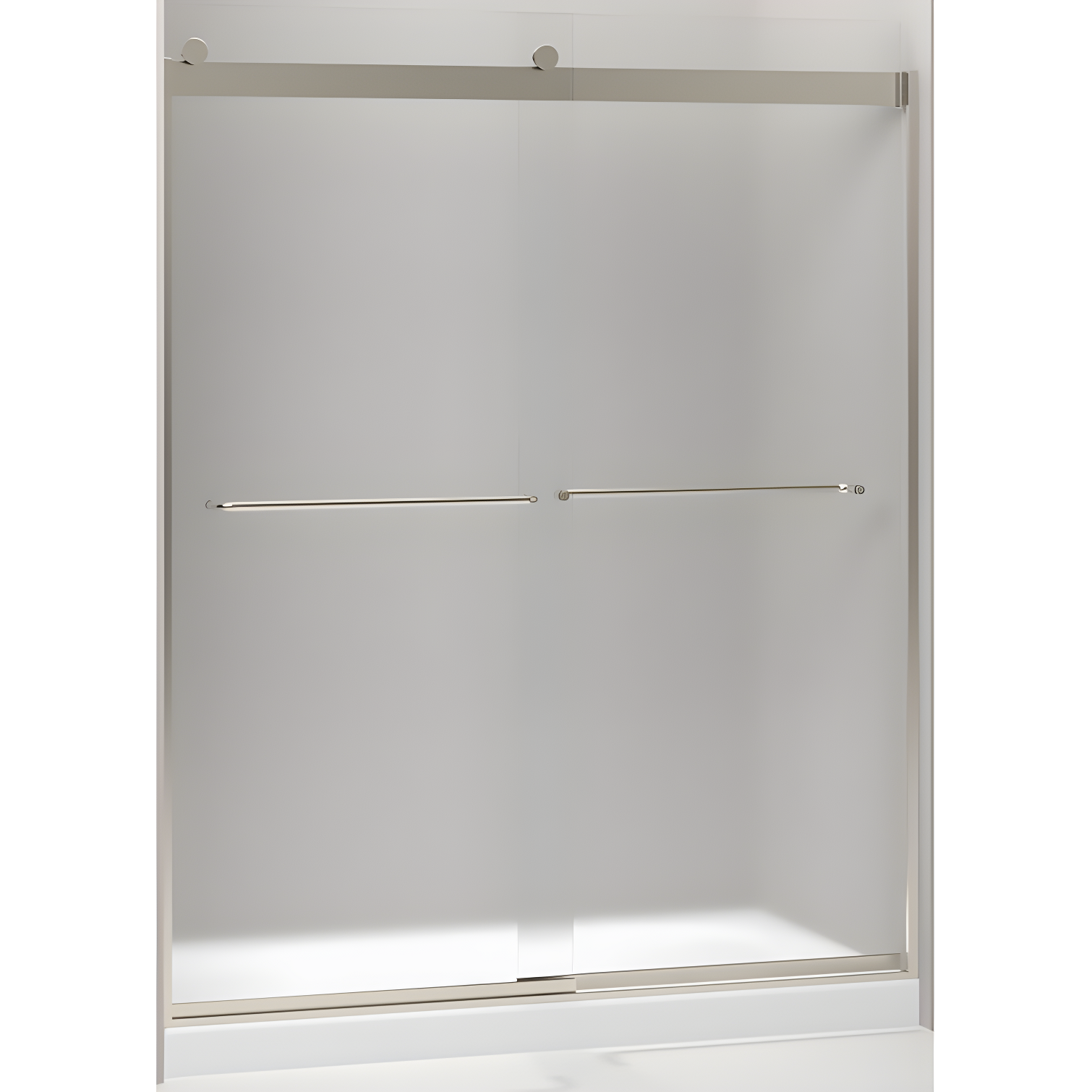 Levity 59.63" x 74" Bypass Shower Door with CleanCoat® Technology
