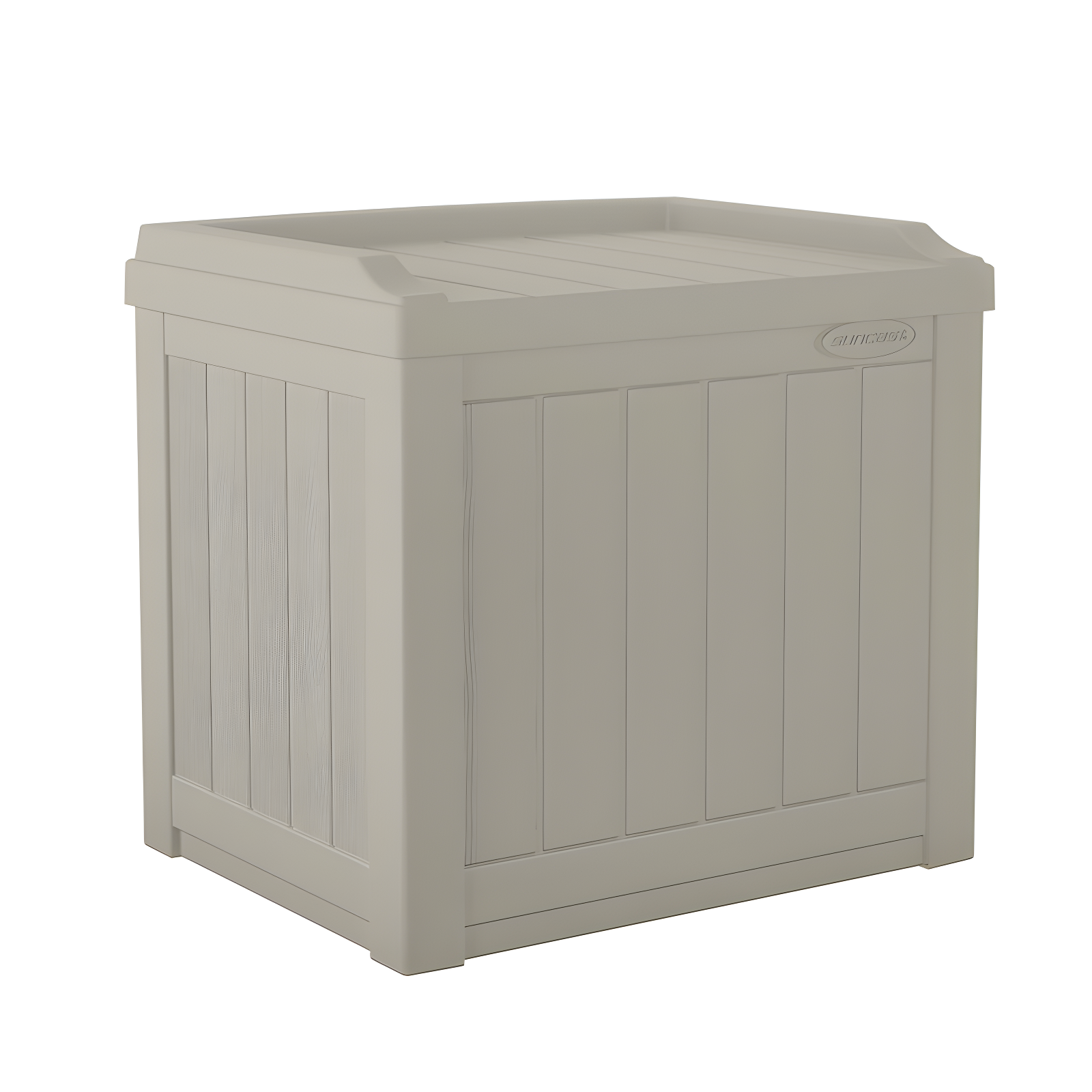 Suncast Suncast 22 Gallon Water Resistant Deck Box with Storage Seat