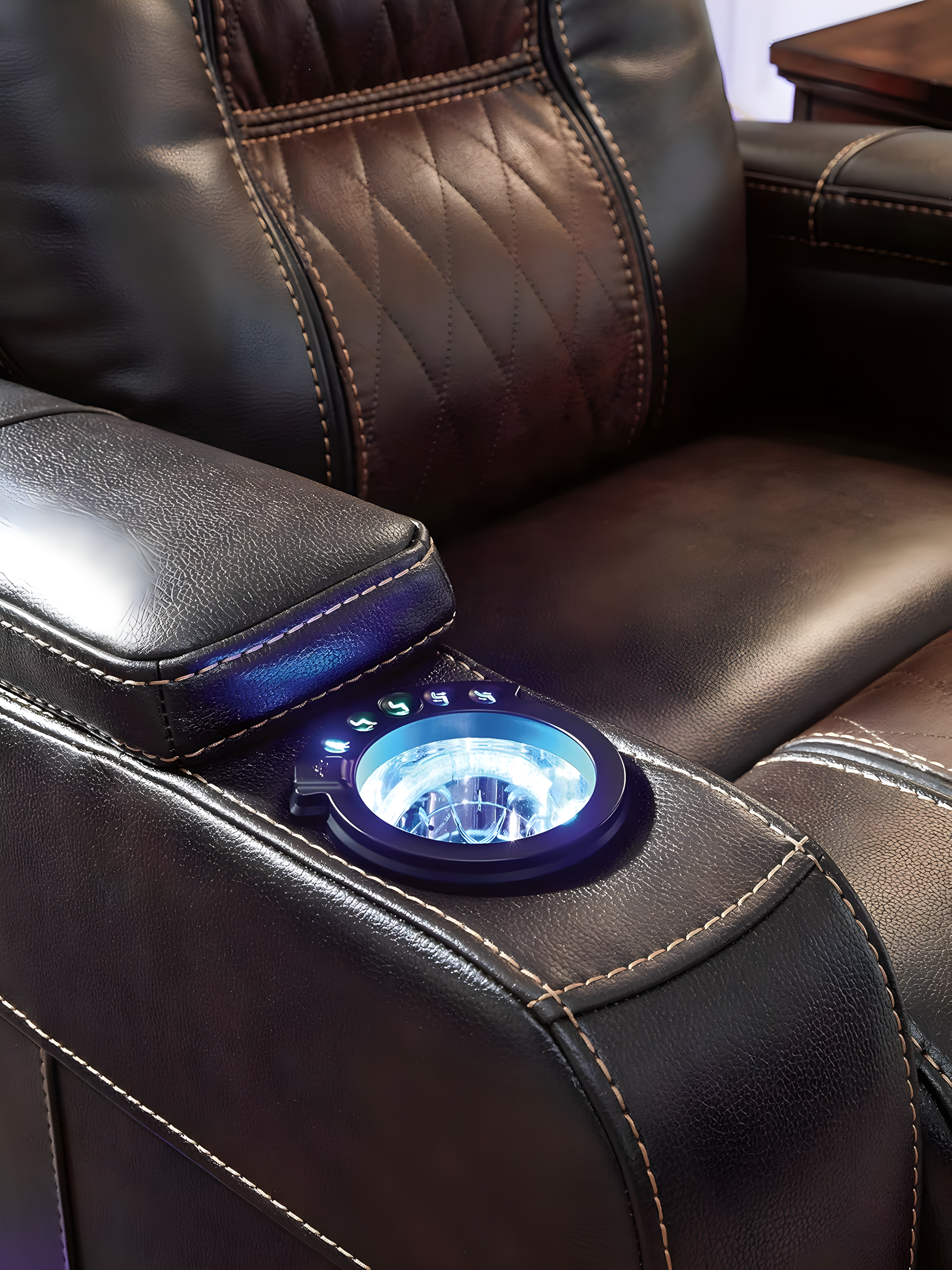 Signature Design by Ashley Composer Power Recliner in Brown