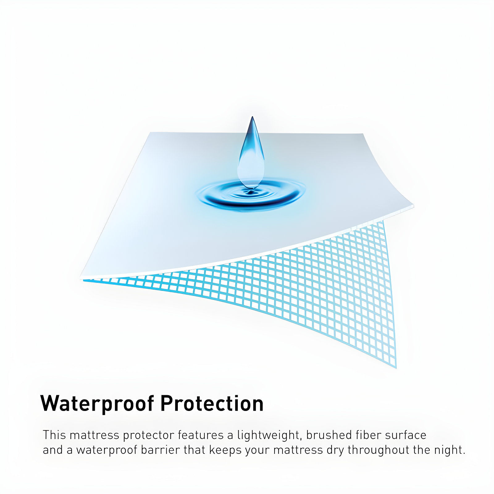 Bedgear BG Basic Mattress Protector - Lightweight Fabric