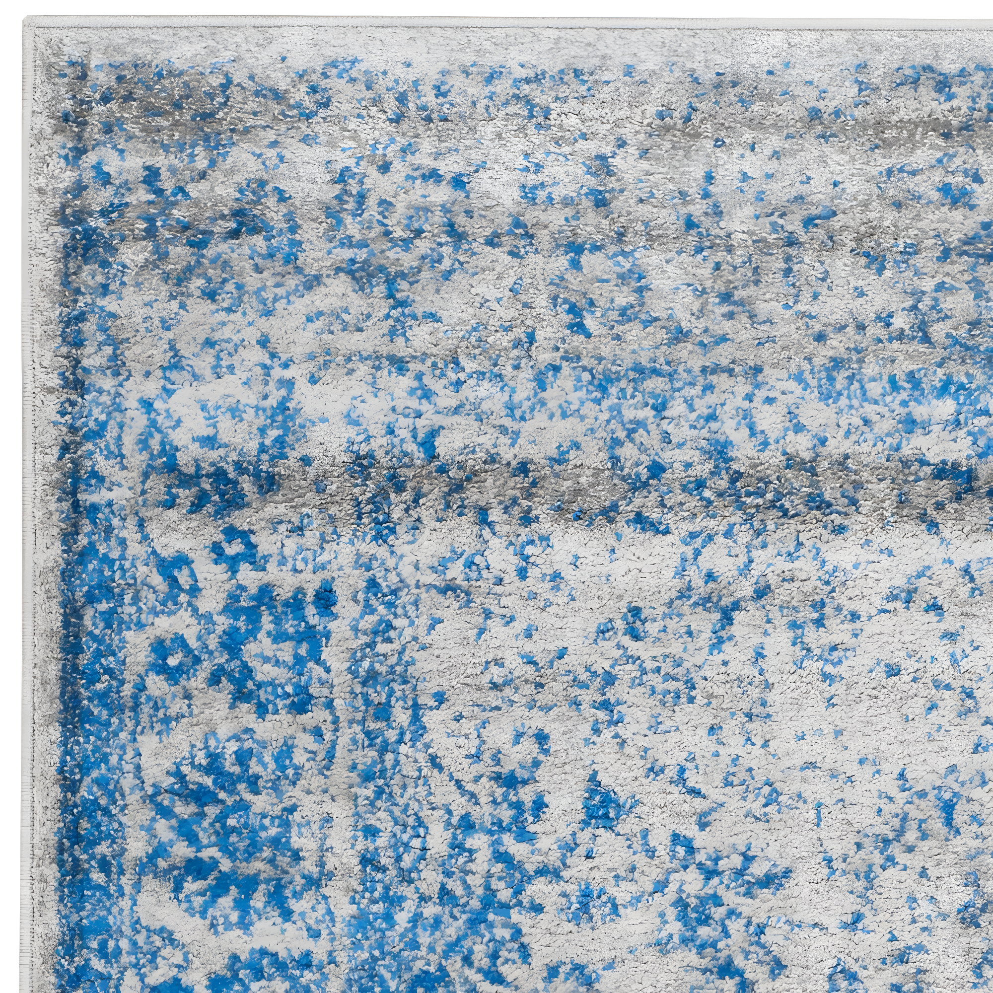 Adirondack ADR109 Machine Made Indoor Area Rug - Grey/Blue - 4'x6' - Safavieh
