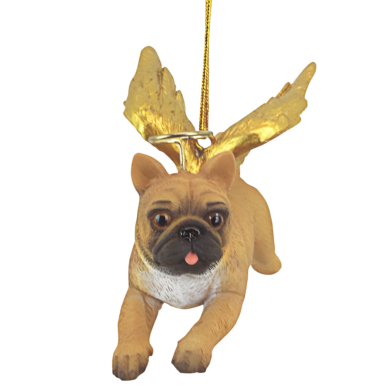 Design Toscano Honor the Pooch Pug Holiday Dog Angel Ornament