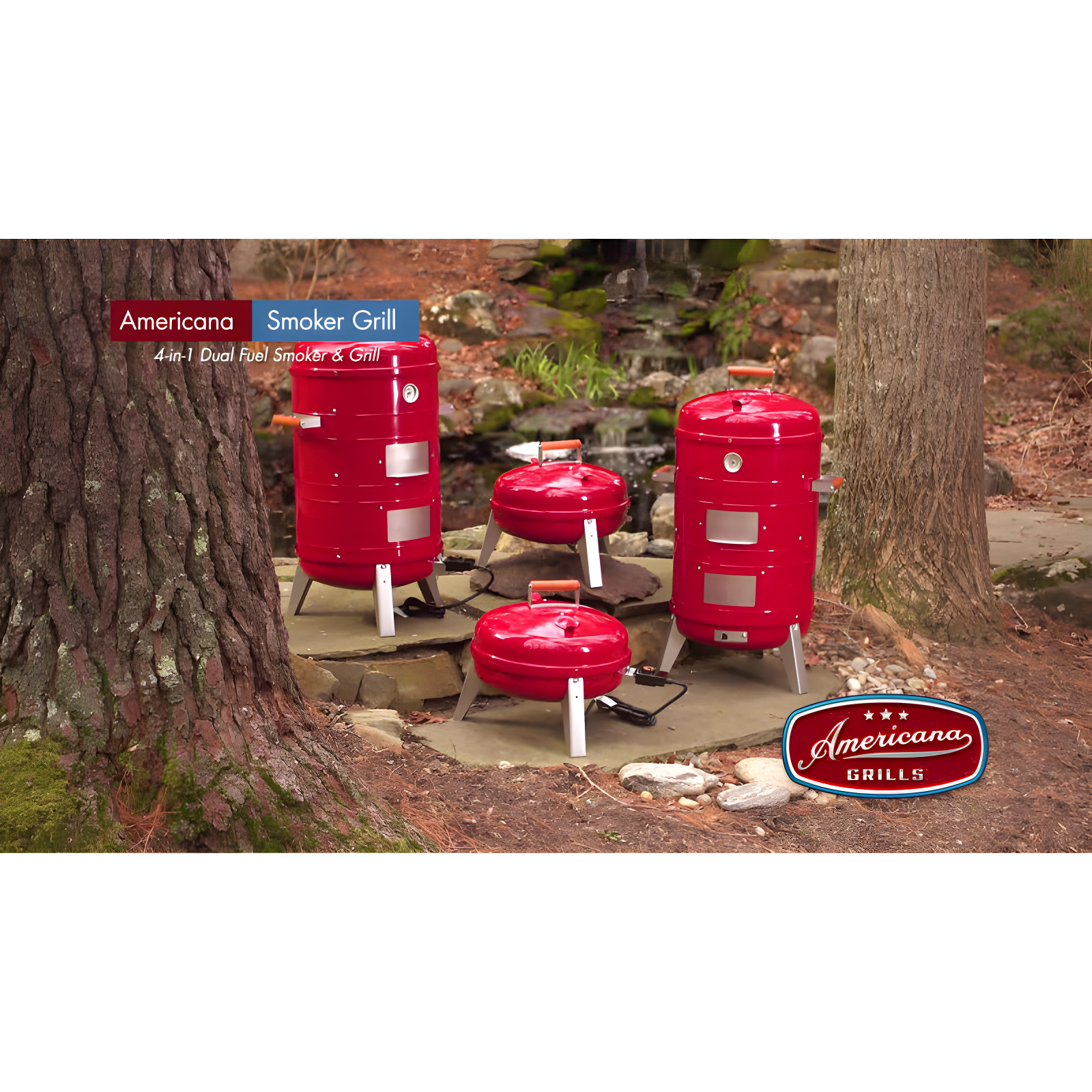 MECO Corporation Vertical Portable 351 Square Inches Smoker