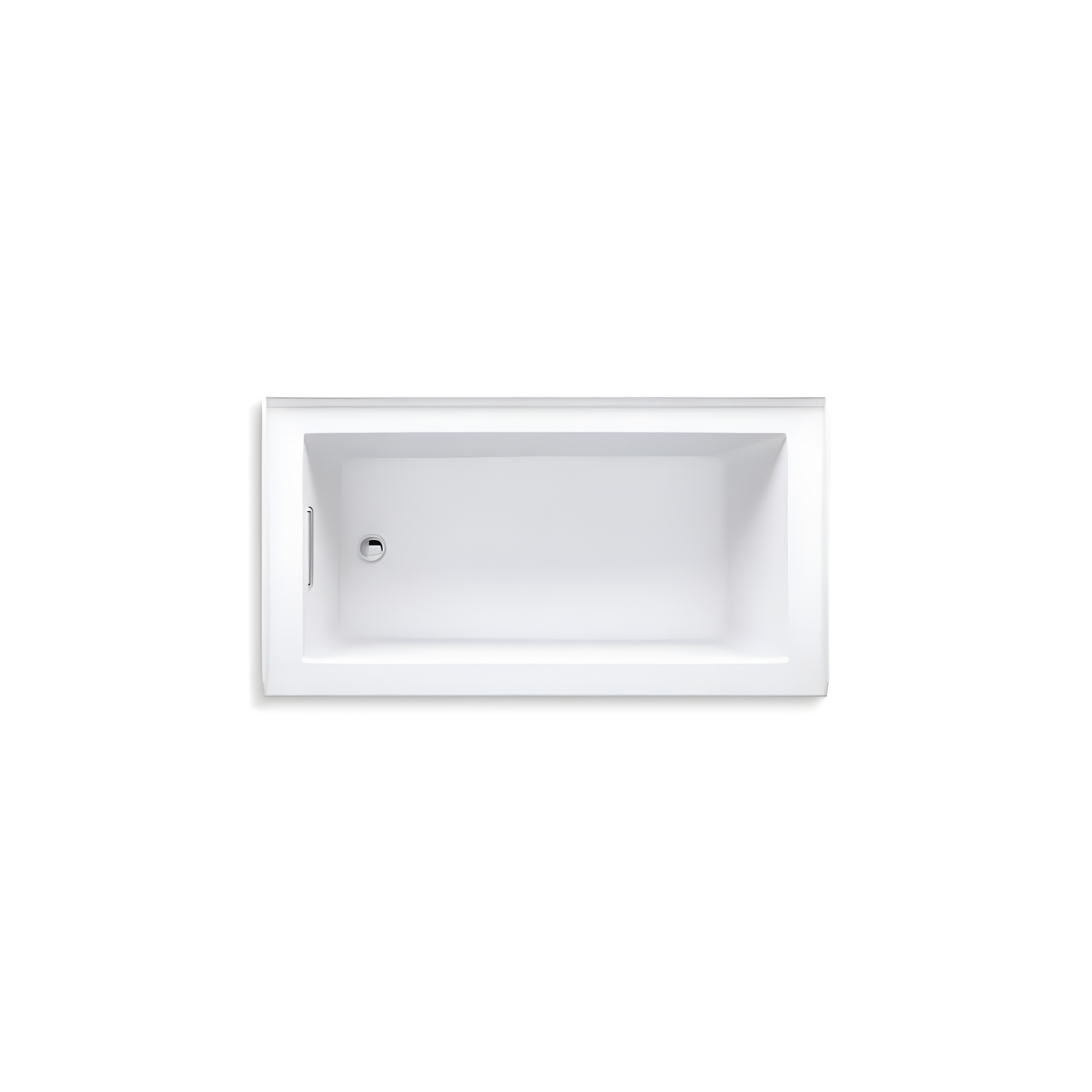 Underscore 60" x 32" Alcove Soaking Bathtub