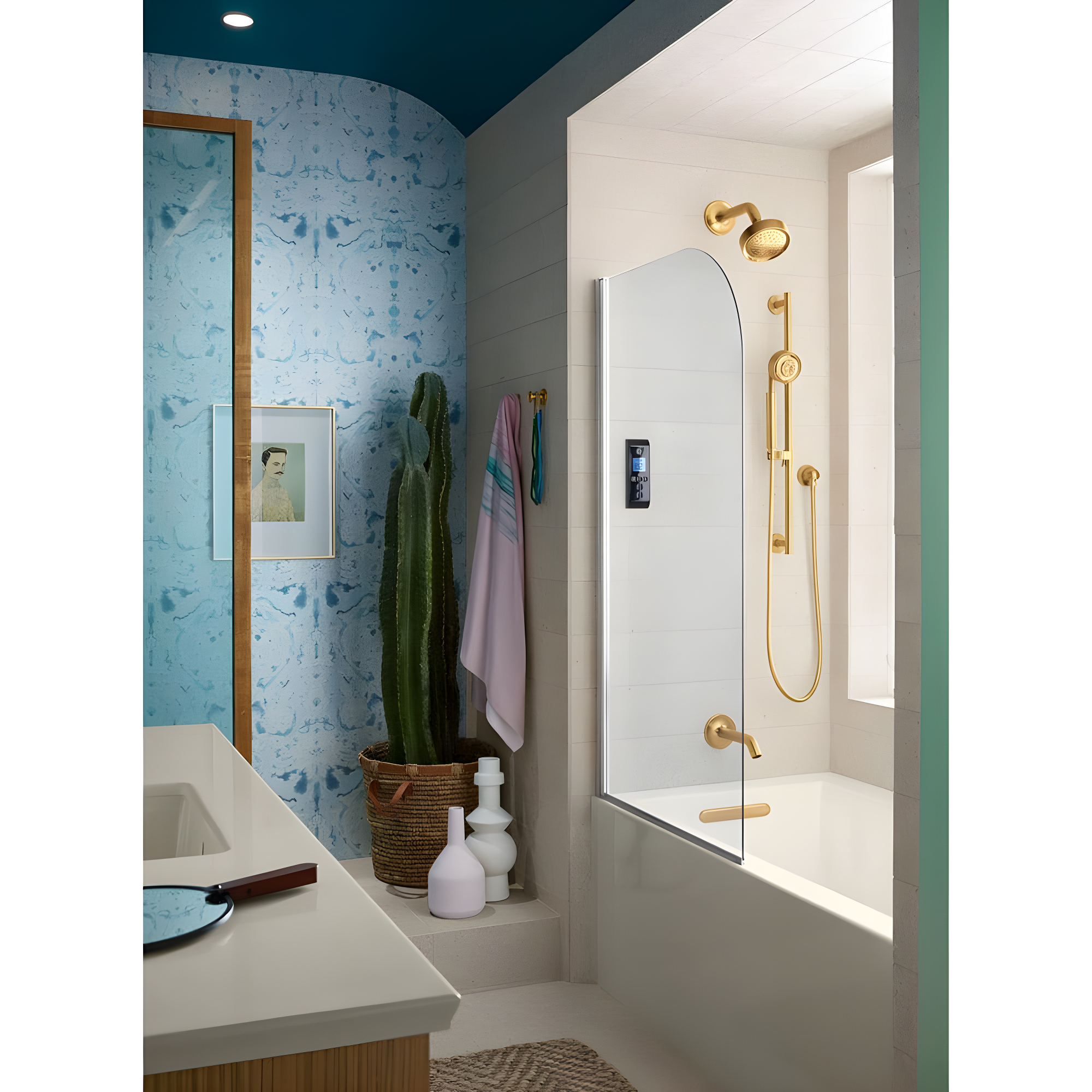 Underscore 60" x 32" Alcove Soaking Bathtub