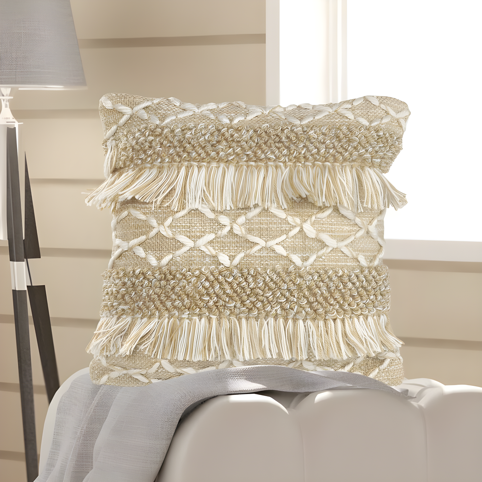 Dover Geometric Throw Pillow