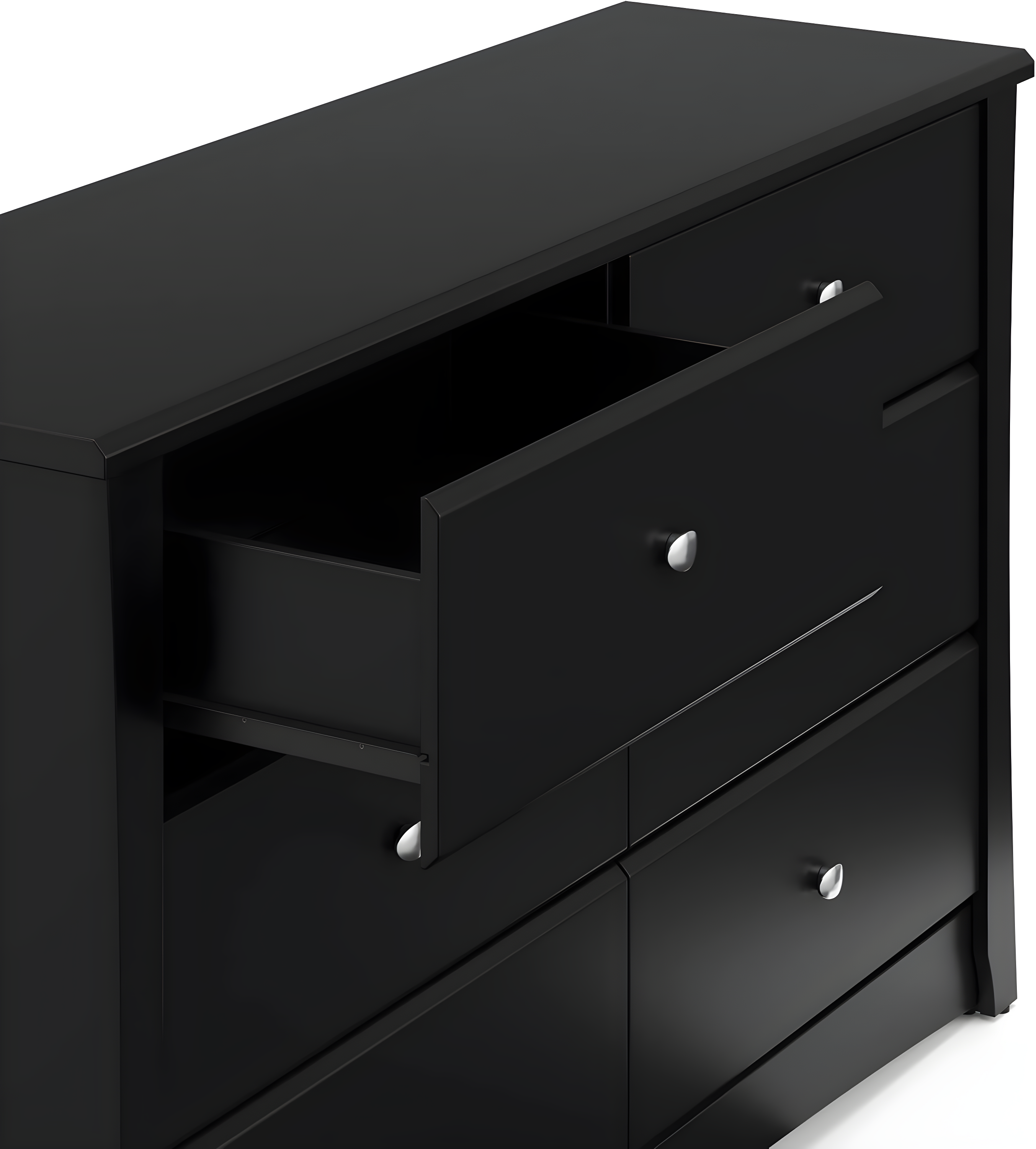 Crescent 6 Drawer Double Dresser