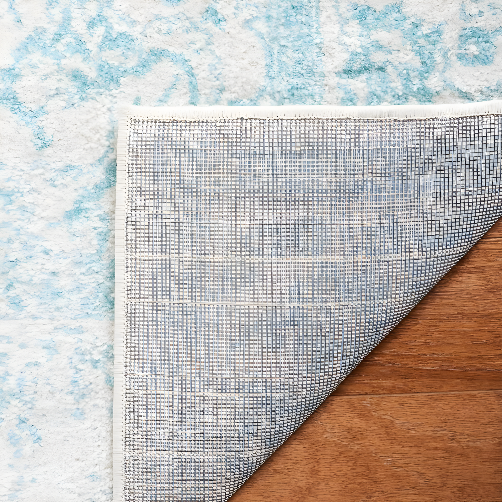 Adirondack ADR109 Machine Made Indoor Area Rug - Ivory/Light Blue - 6'x9' - Safavieh