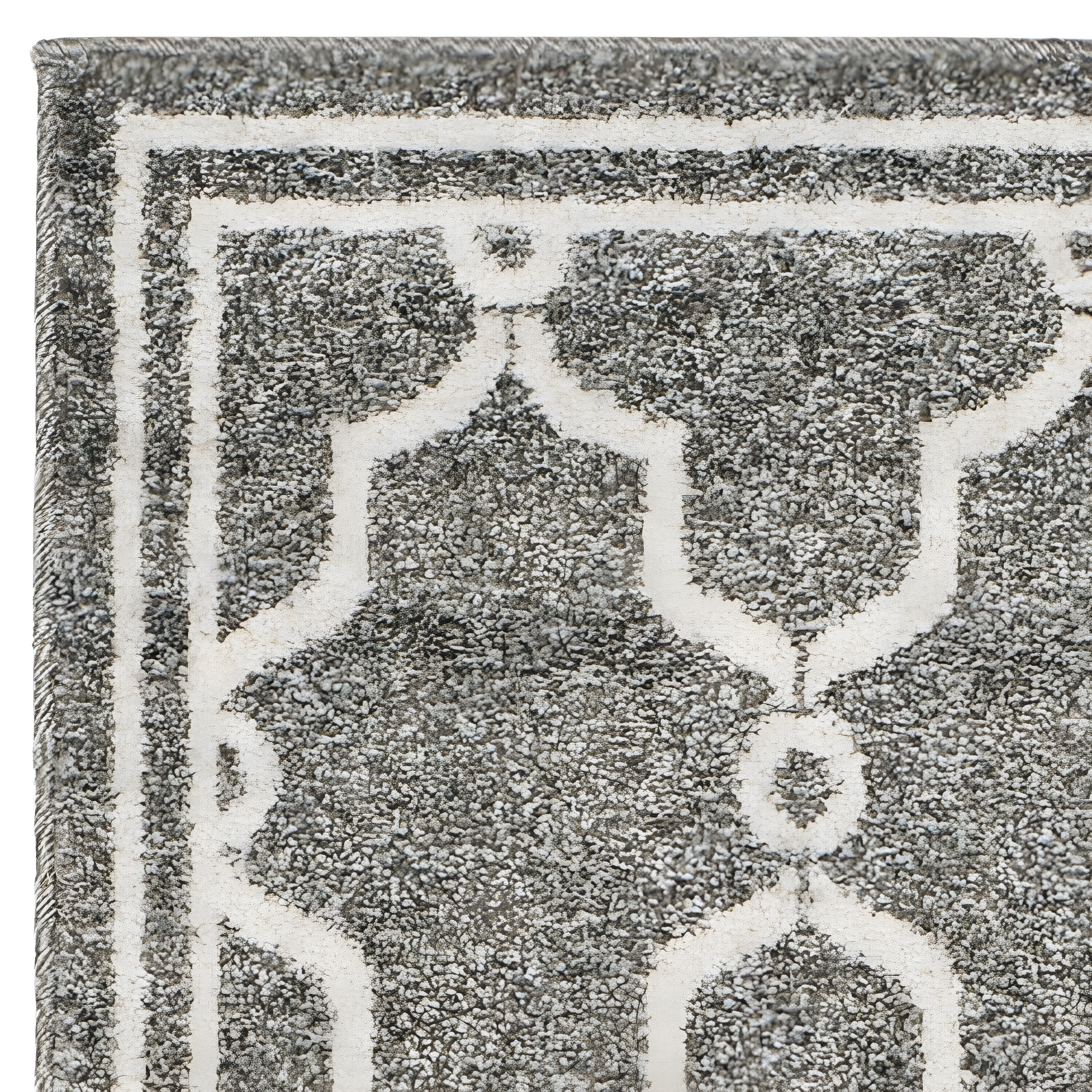Amherst AMT414 Power Loomed Indoor Runner Rug - Dark Grey/Beige - 2'3"x11' - Safavieh