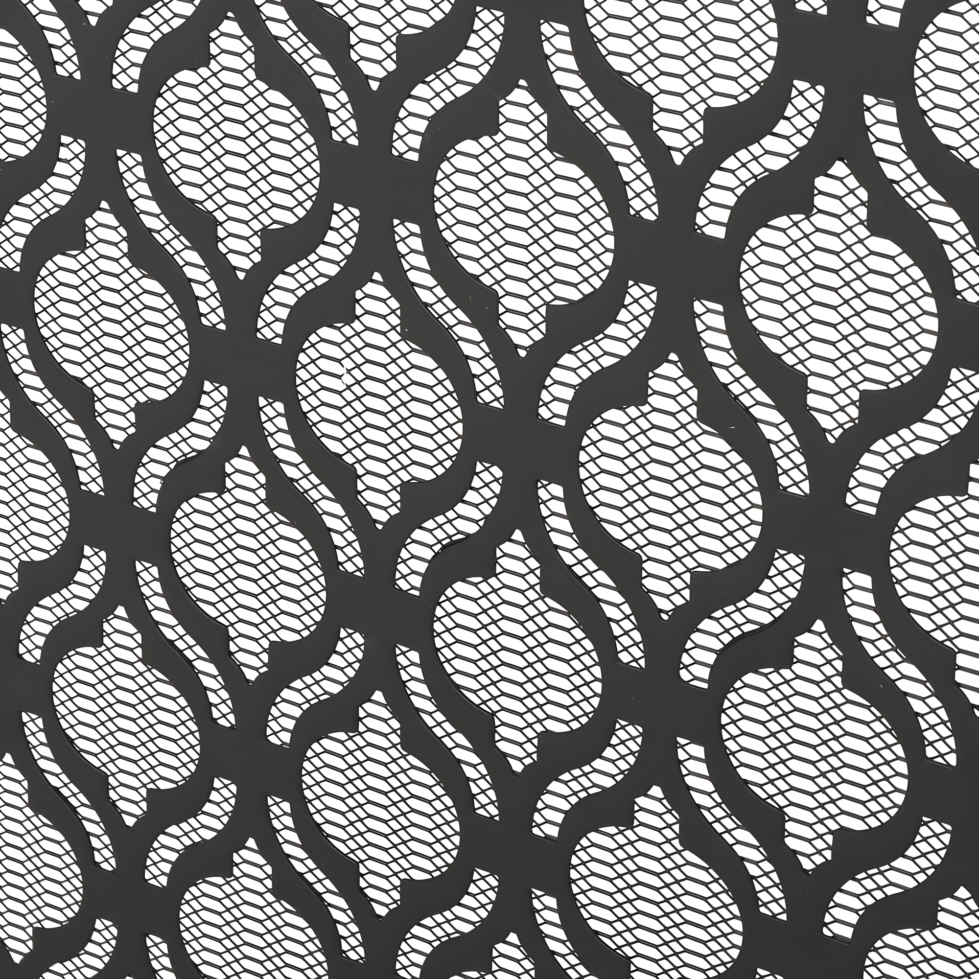 Fleur De Lis Living Tennison 1 Panel Iron Fireplace Screen