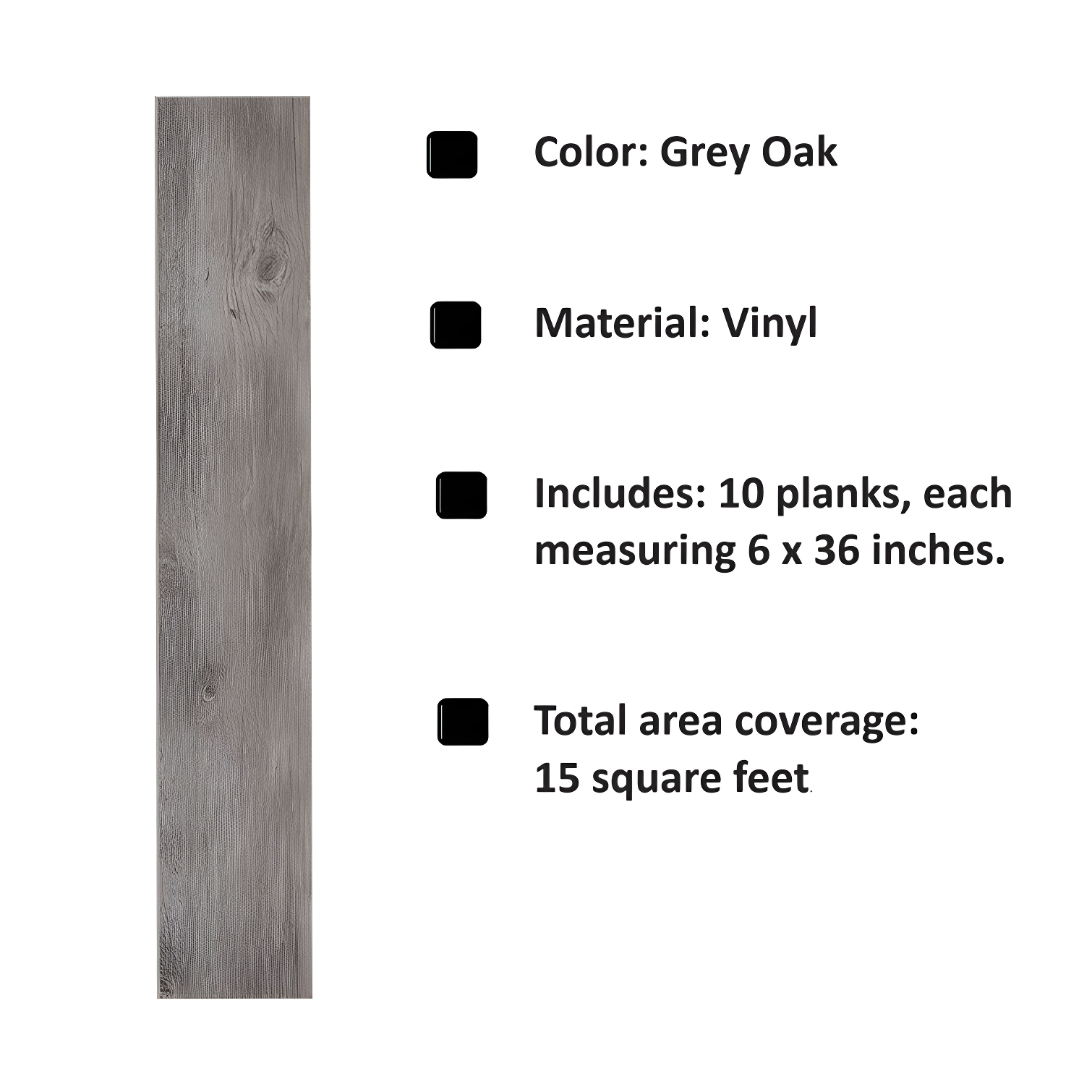 Nexus Thick 6'' W x 36'' L Plank