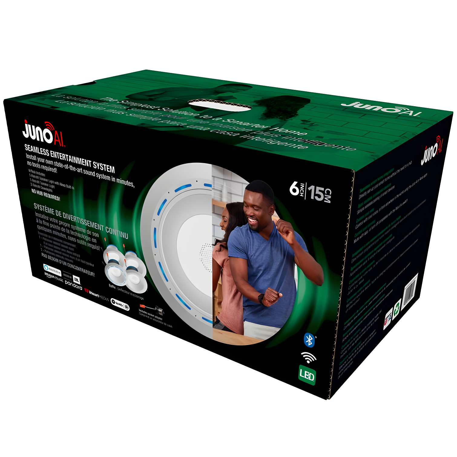Wafer 4'' LED Retrofit Recessed Lighting Kit