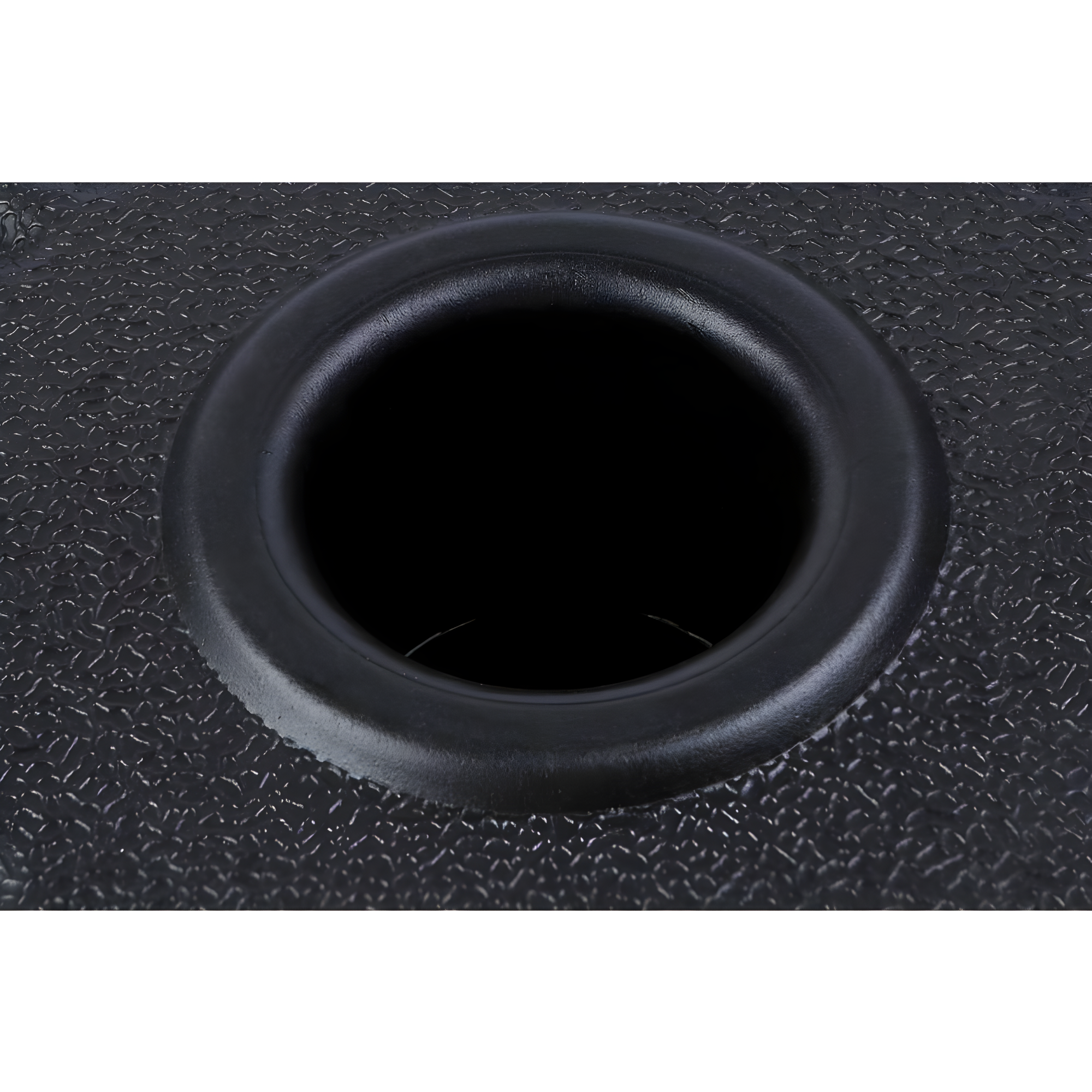 Black Round Fillable Plastic Patio Umbrella Base