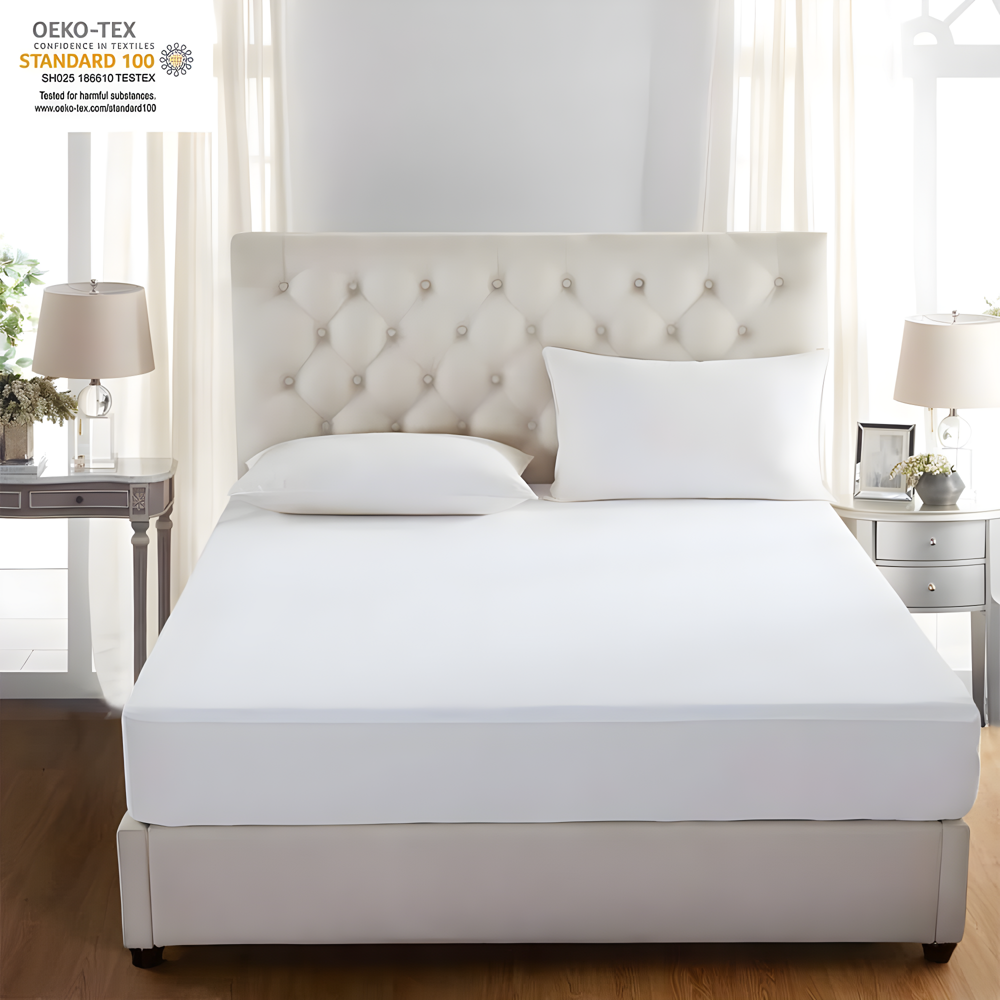 Waterproof Fitted Mattress Protector Mattress Protector Case Pack
