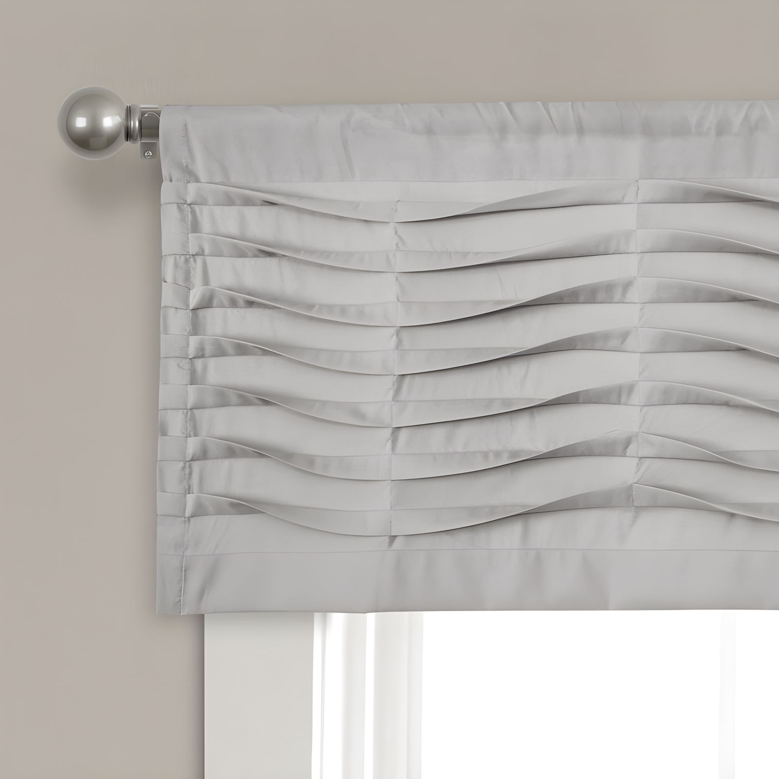 Lush Decor Tailored 52'' W Window Valance