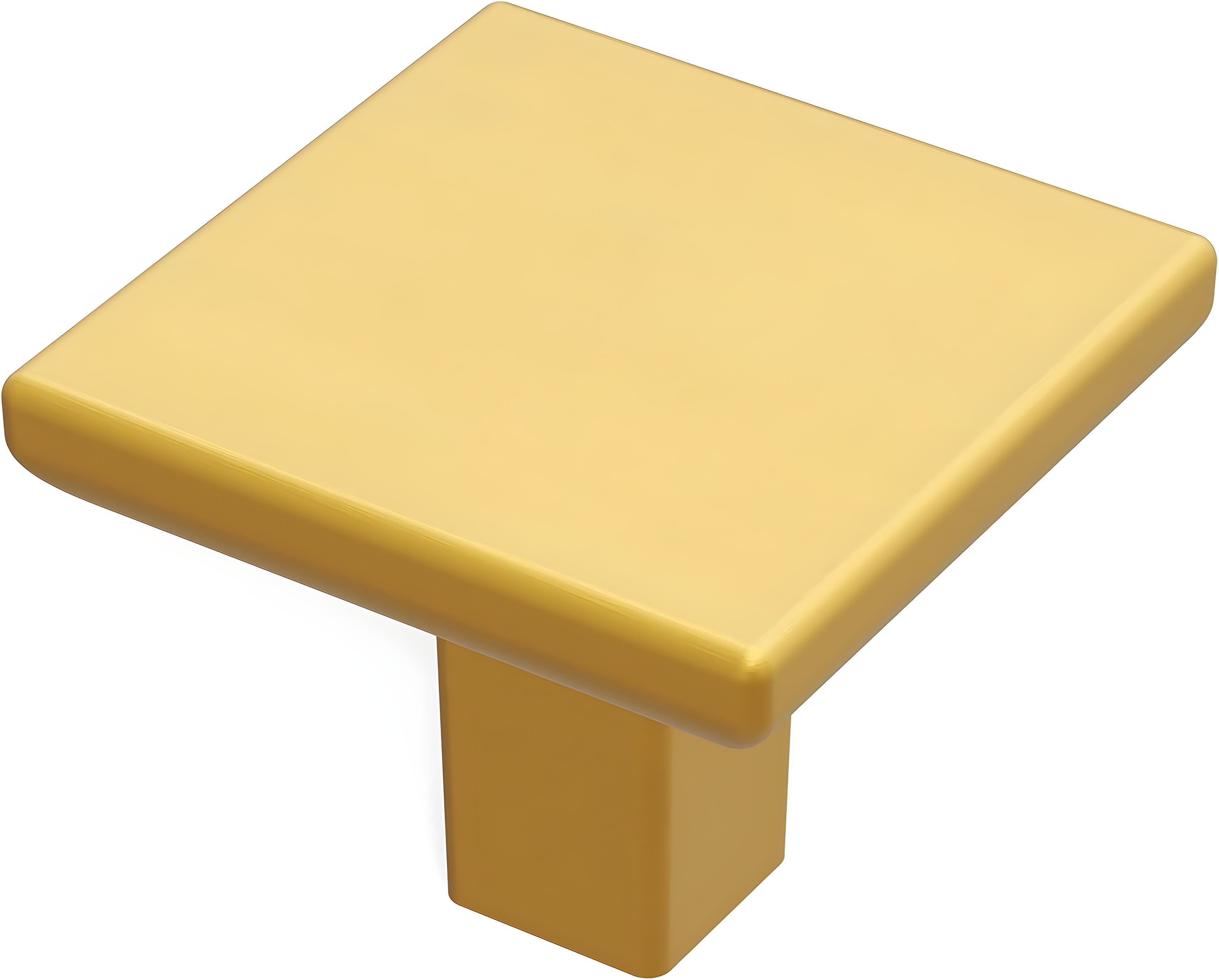 Skylight 1 1/4" Length Square Knob