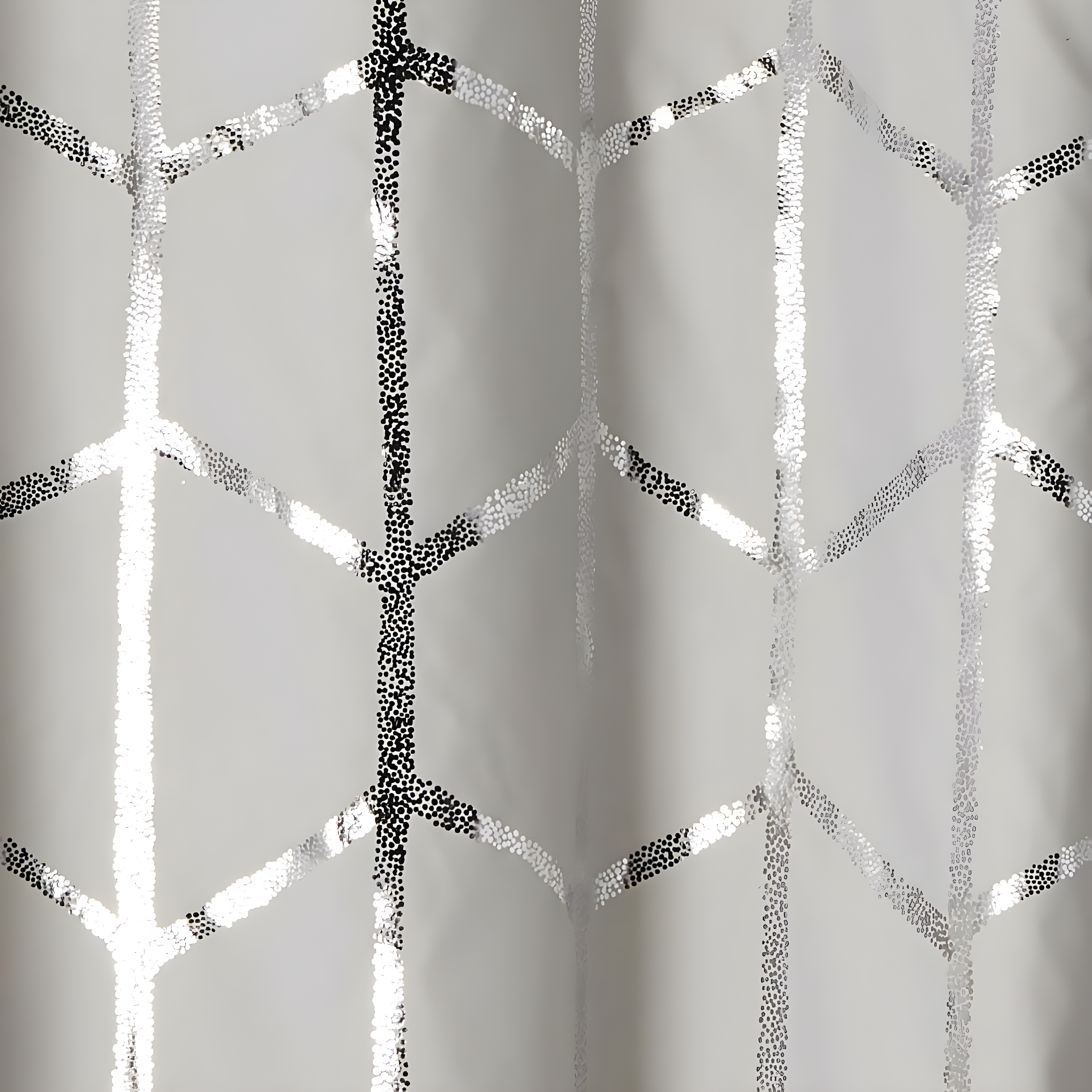 Intelligent Design Raina Geometric Total Blackout Grommet Single Curtain Panel