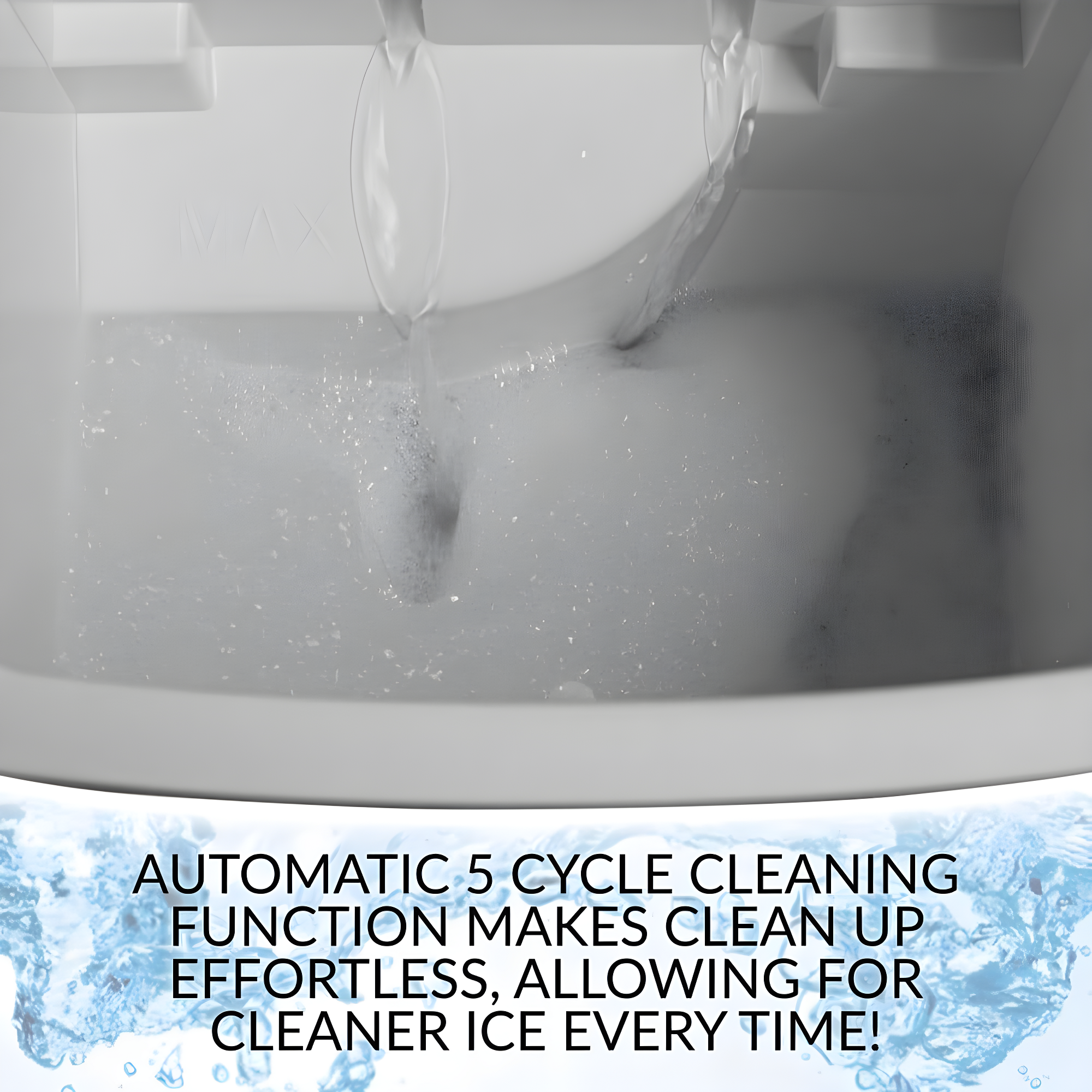 Igloo Igloo 26-Pound Automatic Self-Cleaning Portable Countertop Ice Maker Machine With Handle