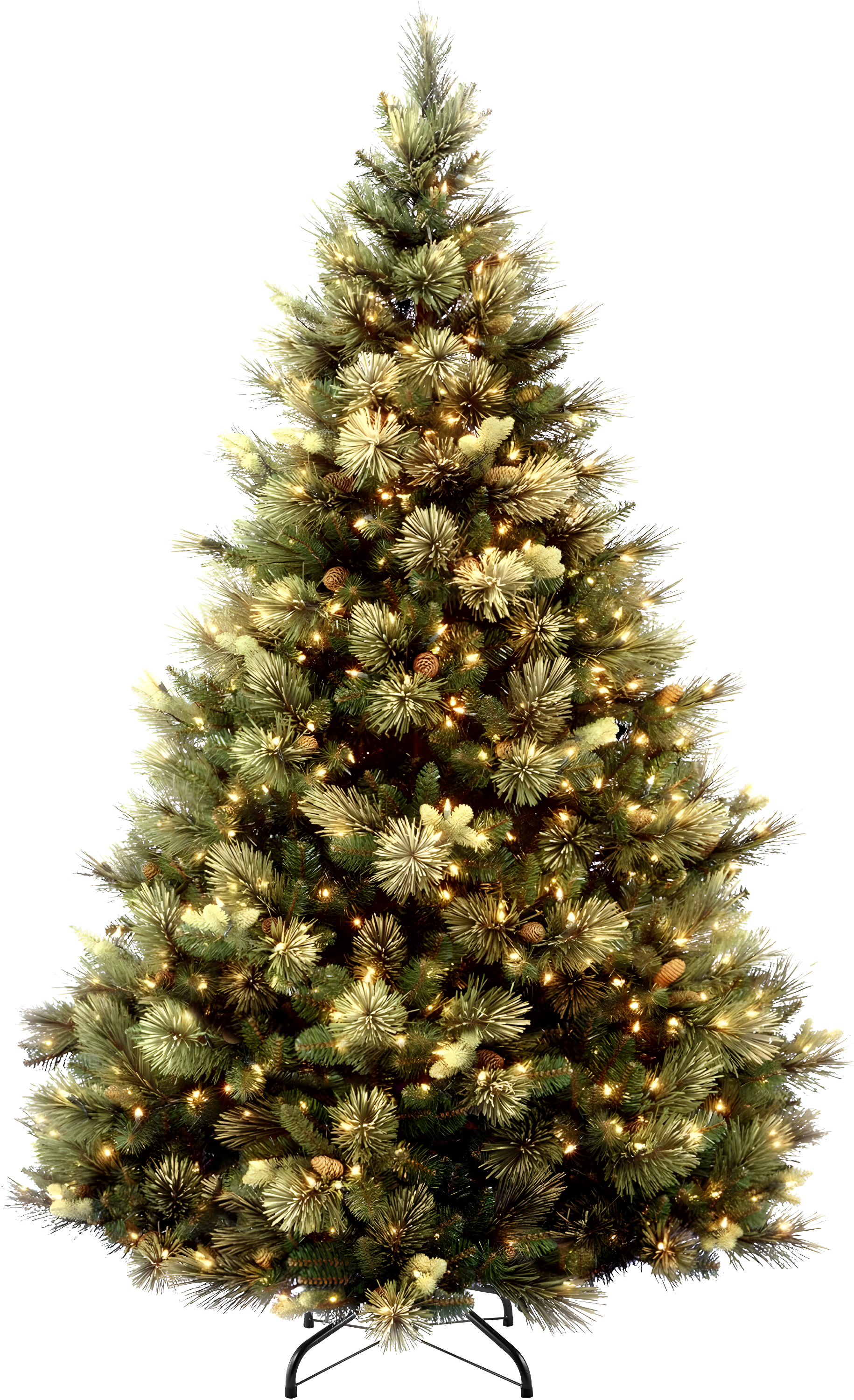 6.5' Prelit Carolina Pine Artificial Christmas Tree Clear Lights - National Tree Company