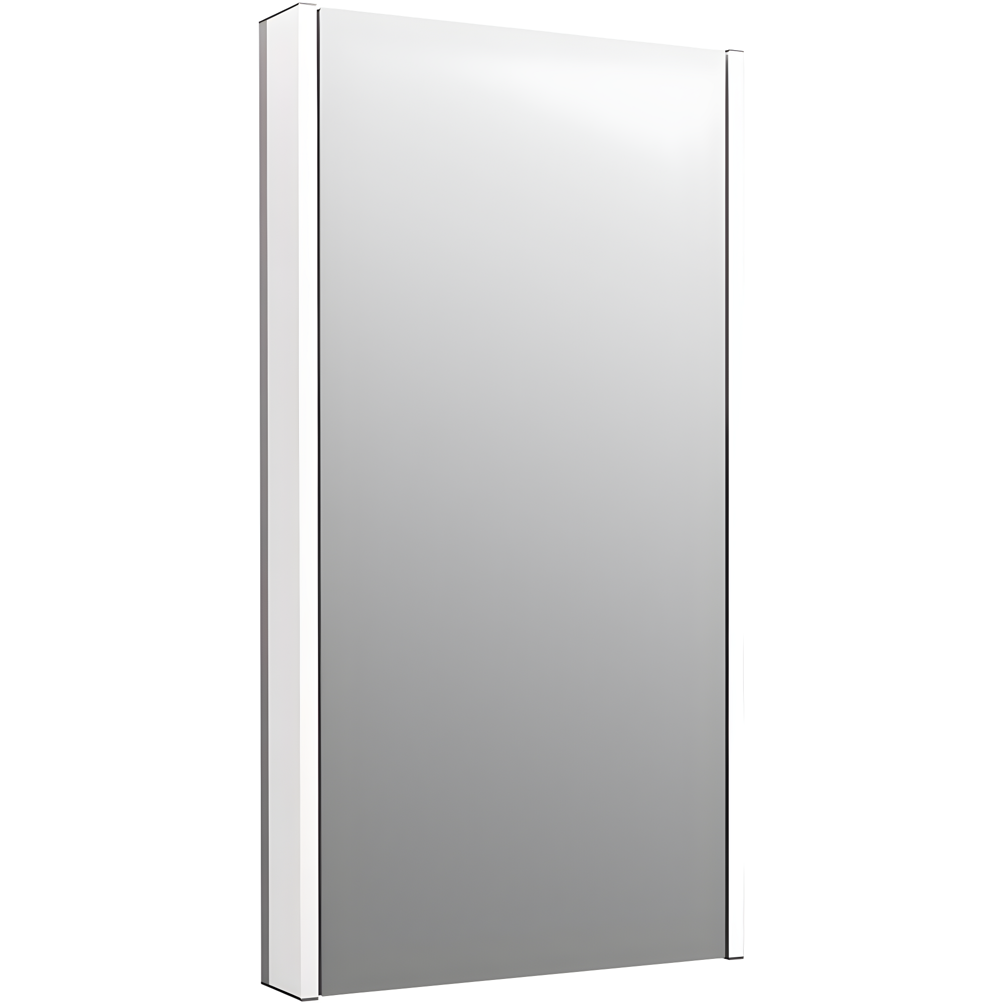 Maxstow Surface Mount Frameless Medicine Cabinet with LED Lighting