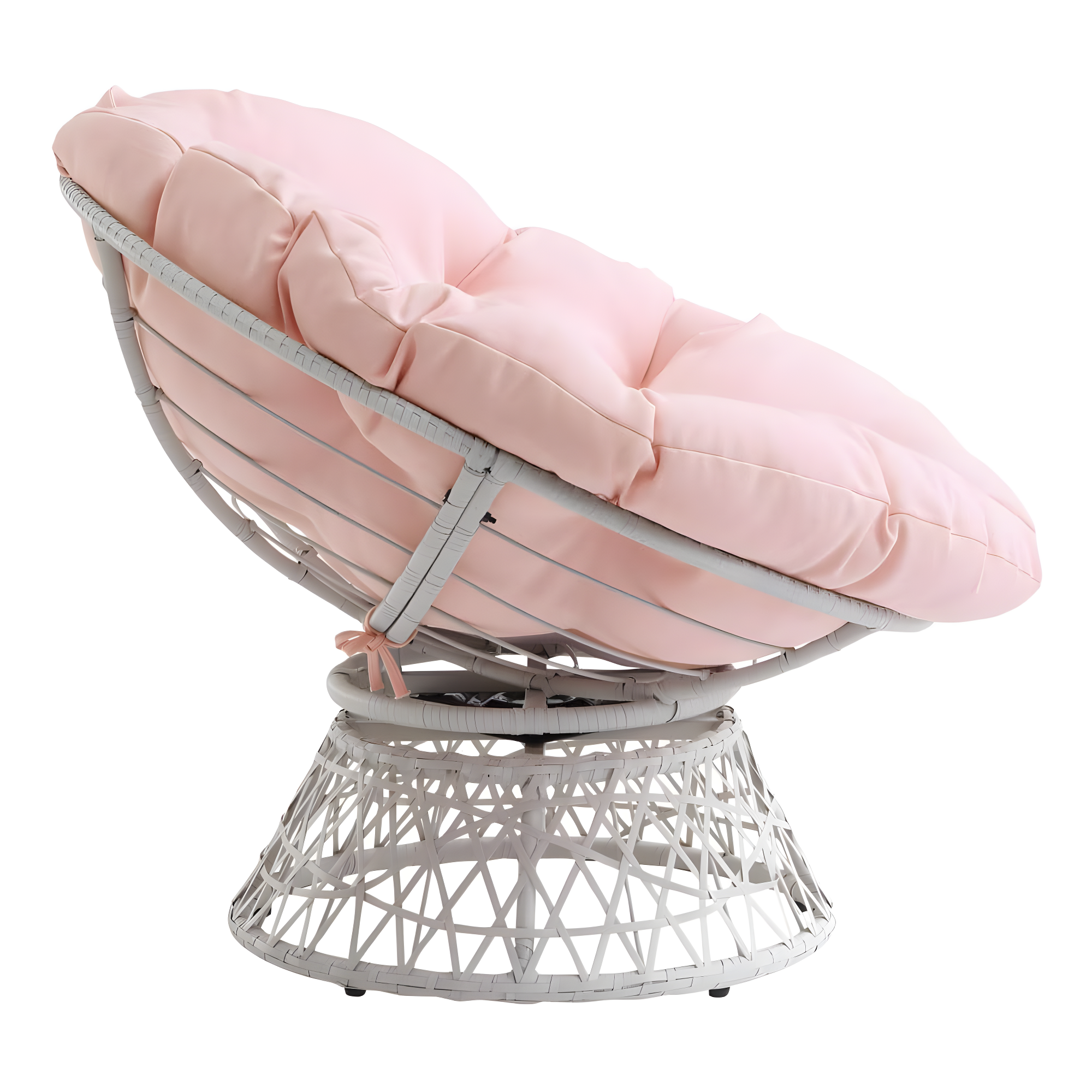 Bayou Breeze Papasan Chair with 360-Degree Swivel