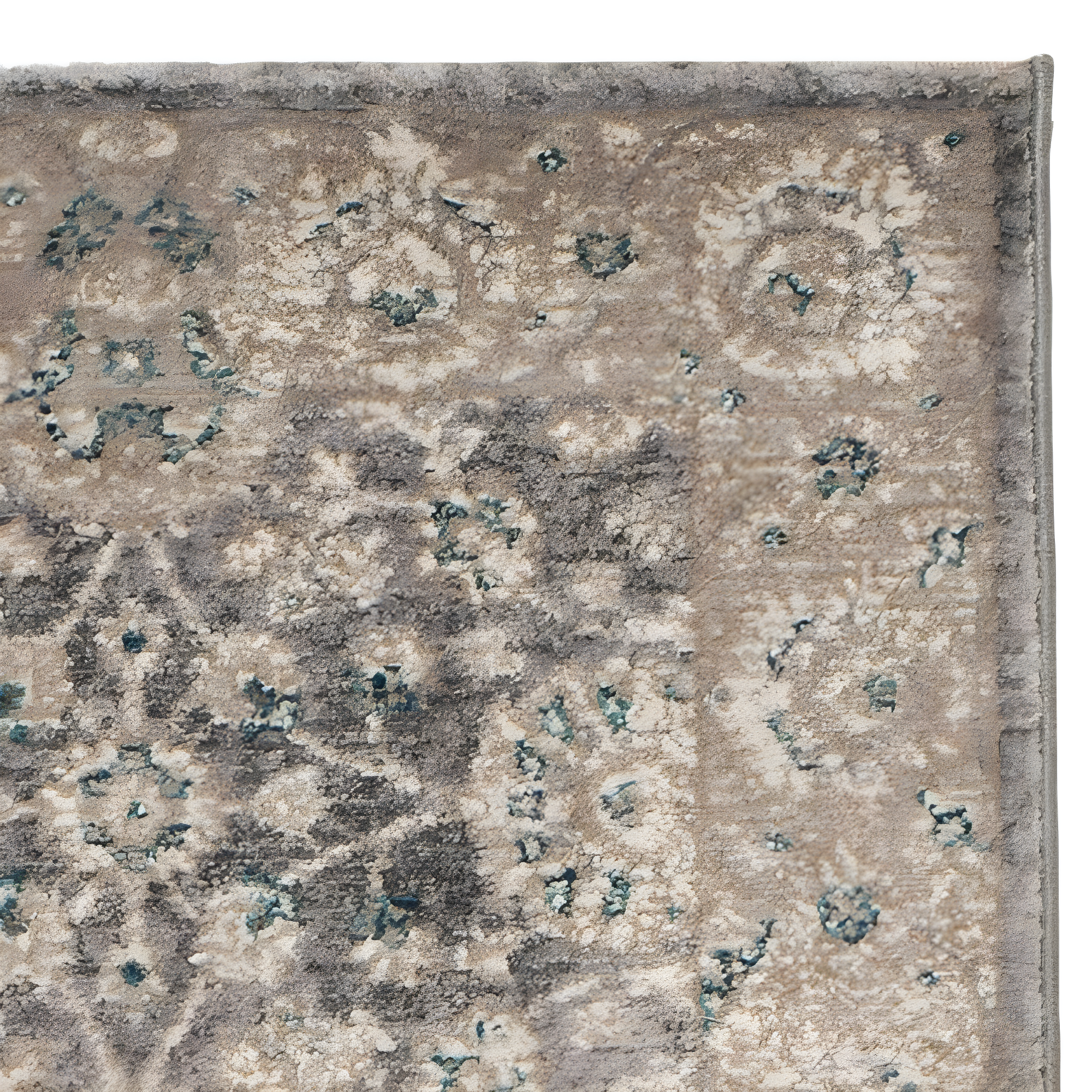 Sofia SOF330 Power Loomed Indoor Runner Rug - Light Grey/Beige - 2'2"x10' - Safavieh.