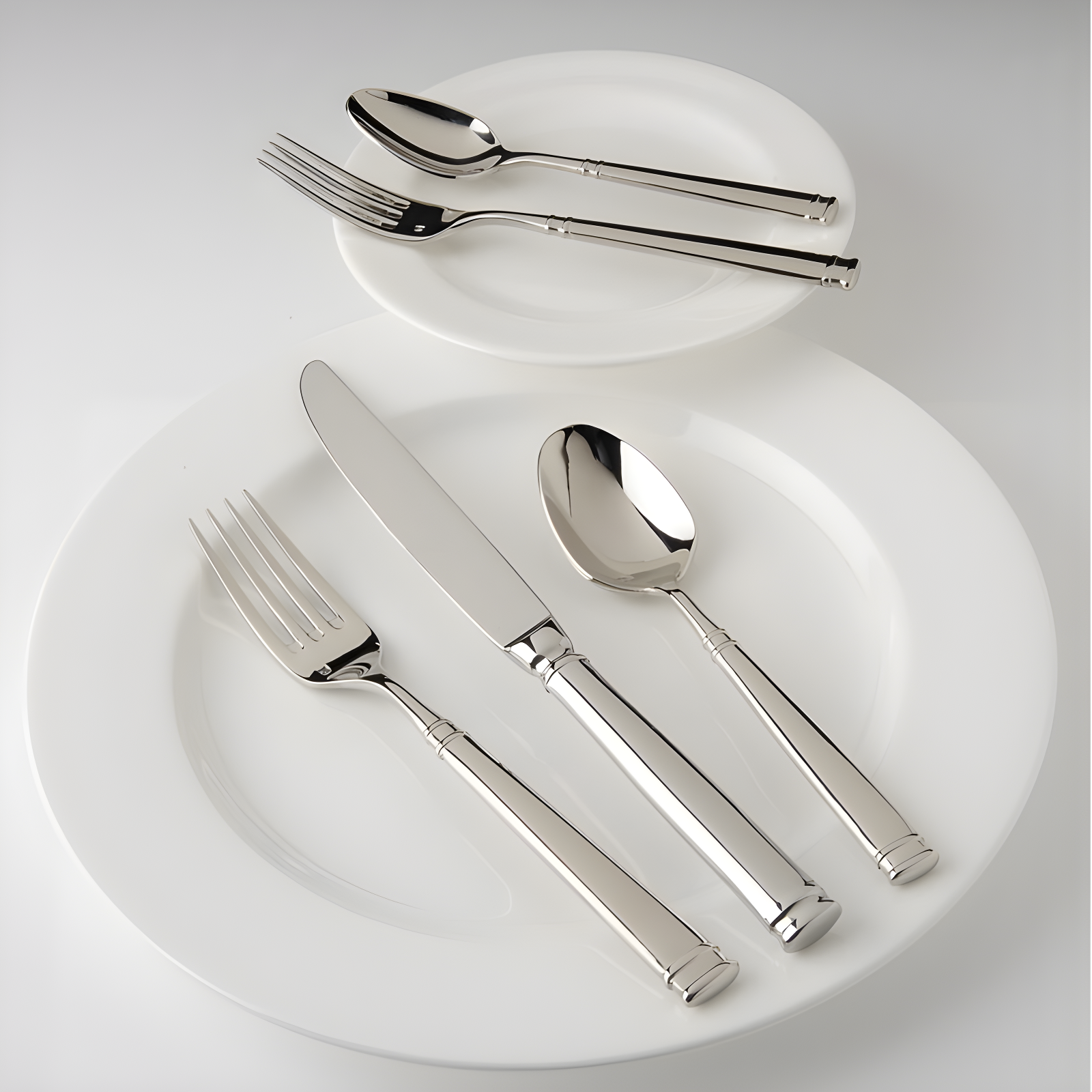 Fortessa Bistro Stainless Steel Flatware Set, Service for 4