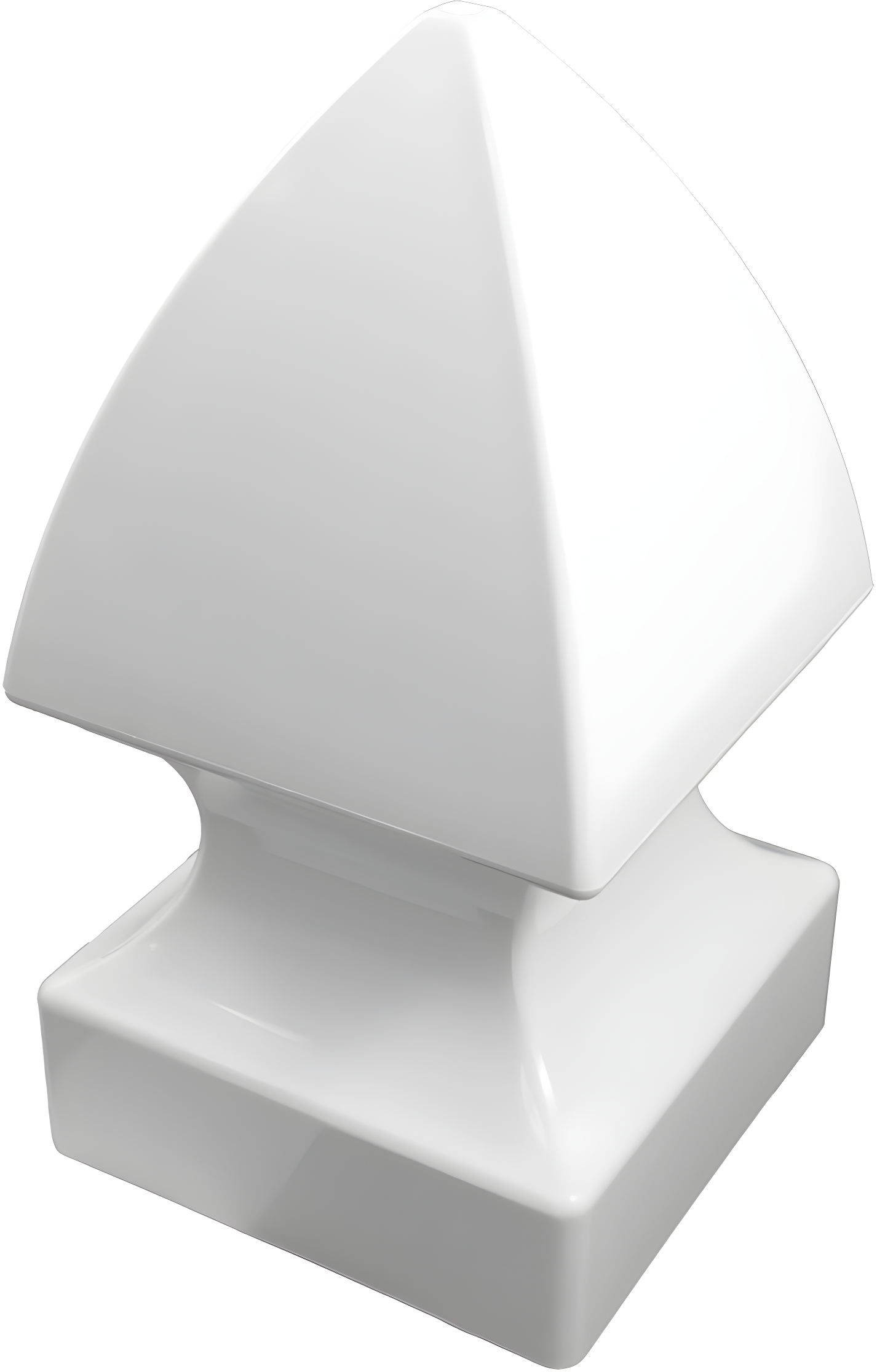 WEATHERABLES 4x4 Post Caps – Weatherproof Premium Outdoor Vinyl Post Cover for Lasting Durability and Easy Installation on Vinyl Decks, Patios, Porches, or Mailbox Posts (Gothic)