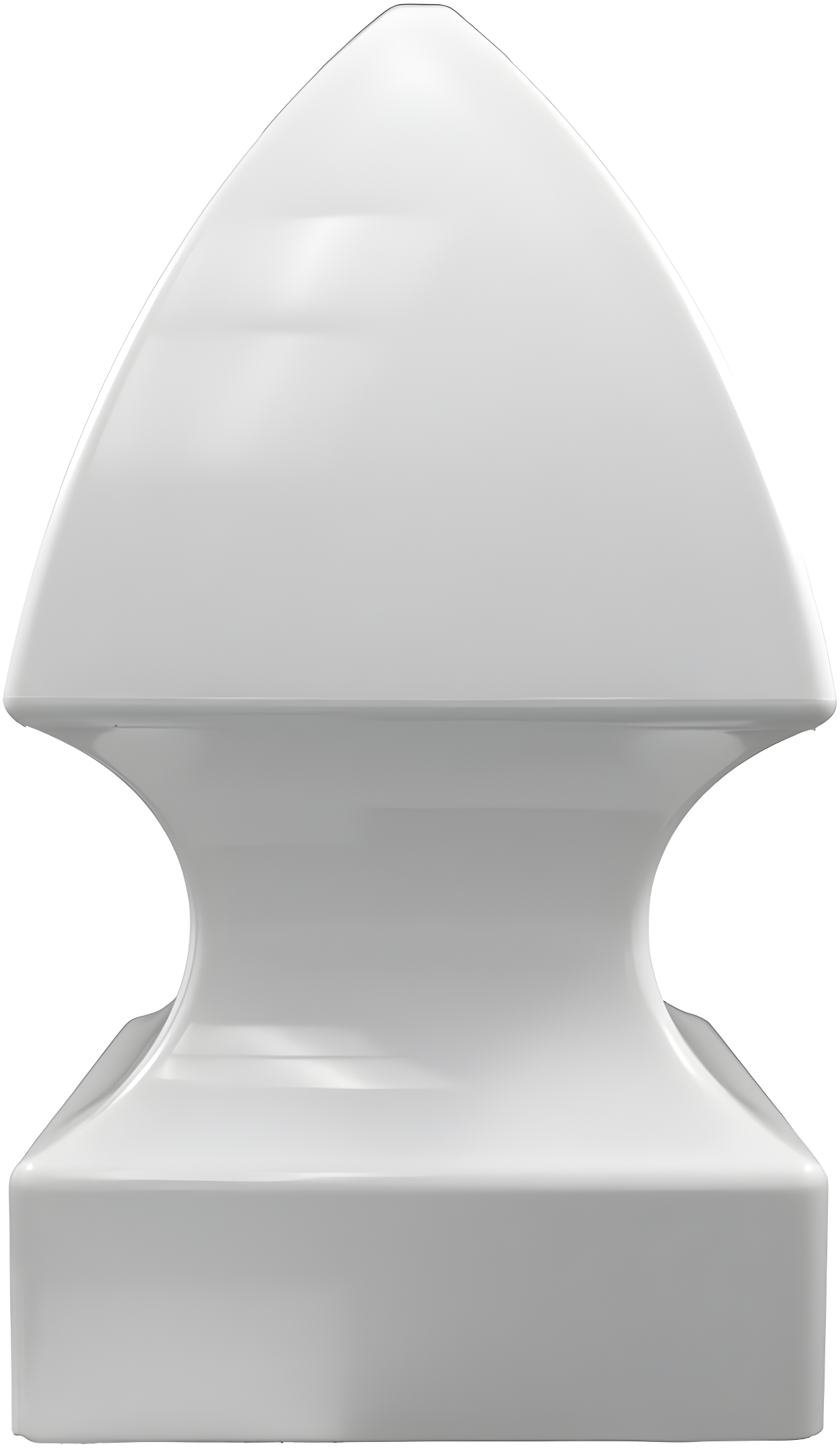 WEATHERABLES 4x4 Post Caps – Weatherproof Premium Outdoor Vinyl Post Cover for Lasting Durability and Easy Installation on Vinyl Decks, Patios, Porches, or Mailbox Posts (Gothic)