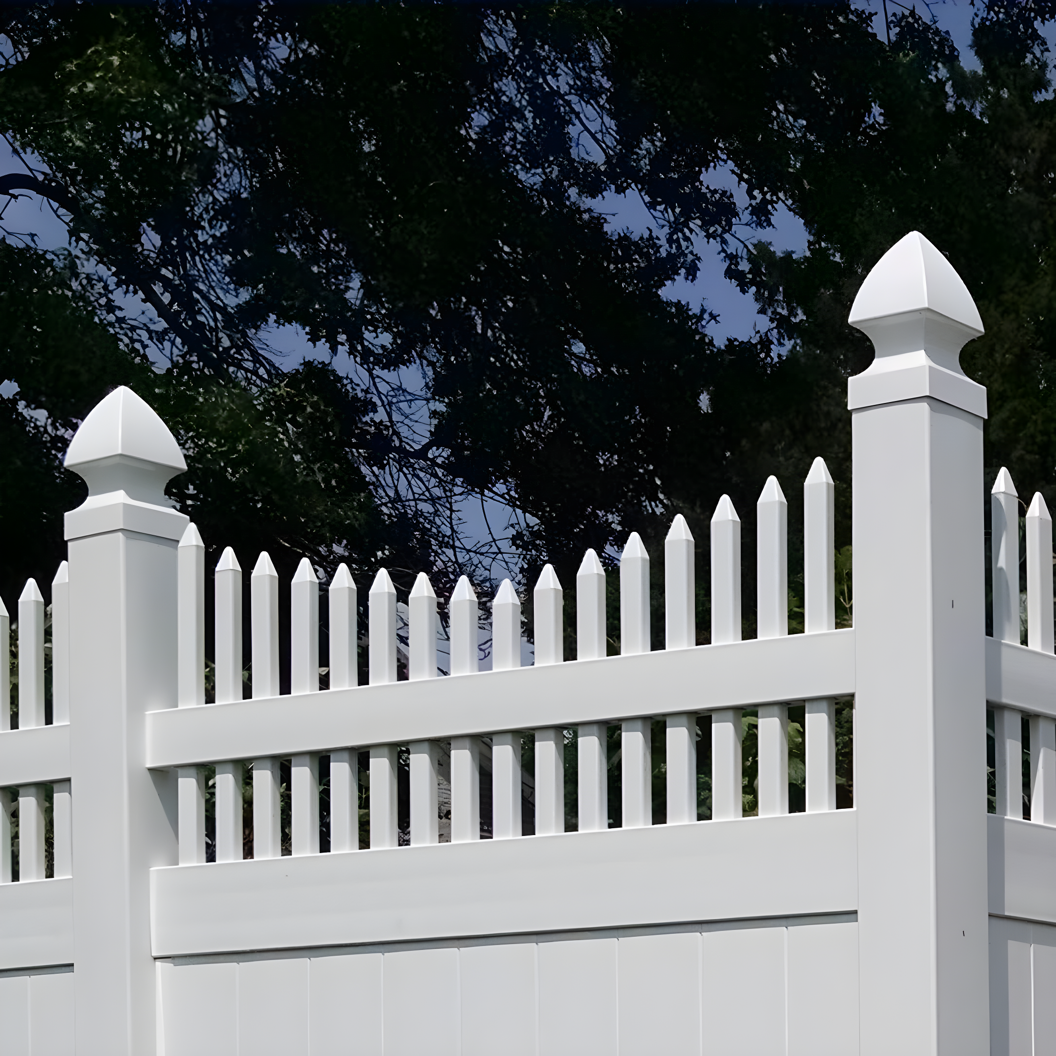 WEATHERABLES 4x4 Post Caps – Weatherproof Premium Outdoor Vinyl Post Cover for Lasting Durability and Easy Installation on Vinyl Decks, Patios, Porches, or Mailbox Posts (Gothic)