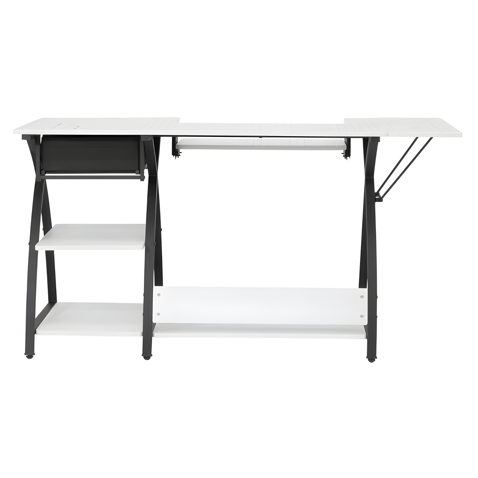47.25'' x 23.5'' Sewing Table with Sewing Machine Platform
