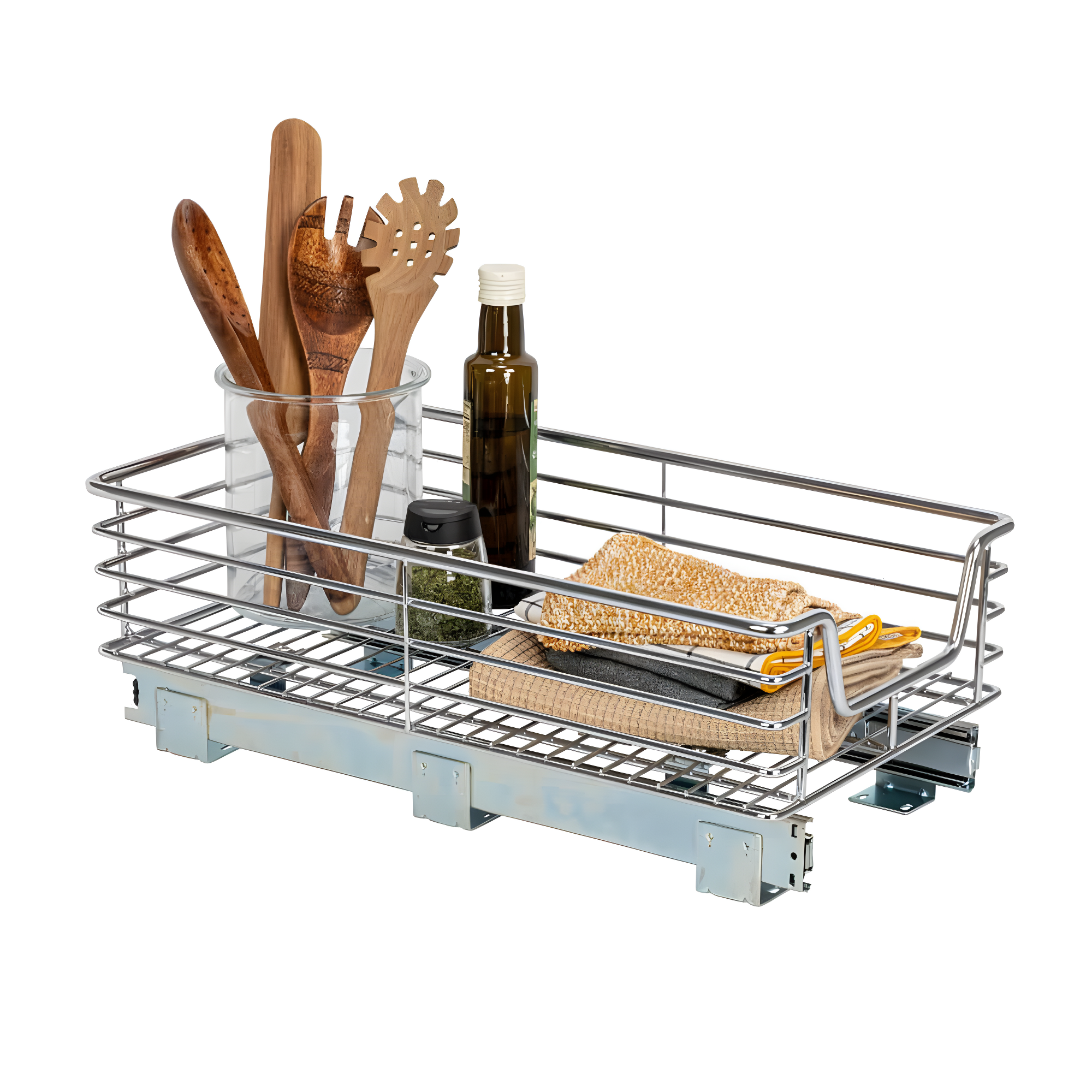 14.5 in. Sliding Organizer-Chrome
