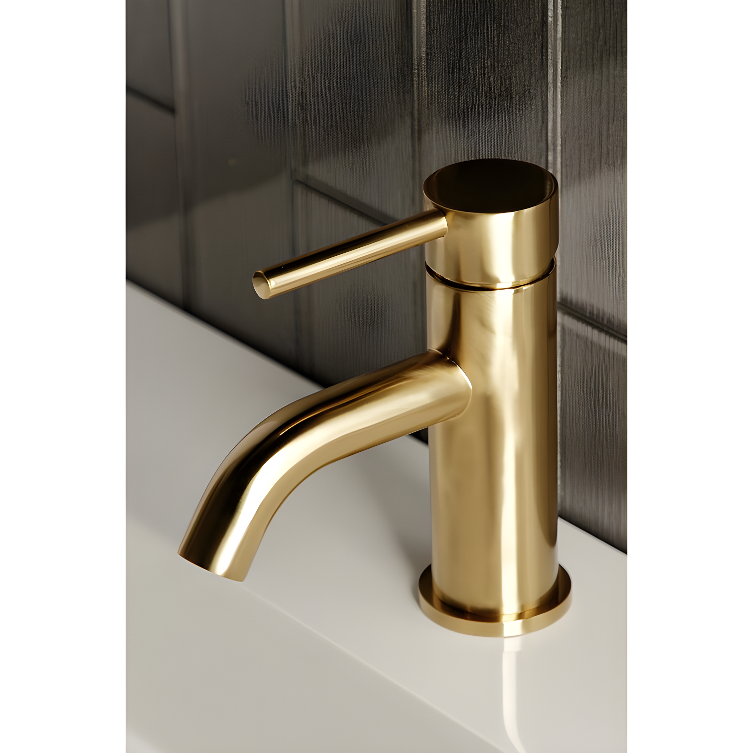 Kingston Brass Concord Single-Handle 1-Hole Deck Mount Bathroom Faucet with Push Pop-Up
