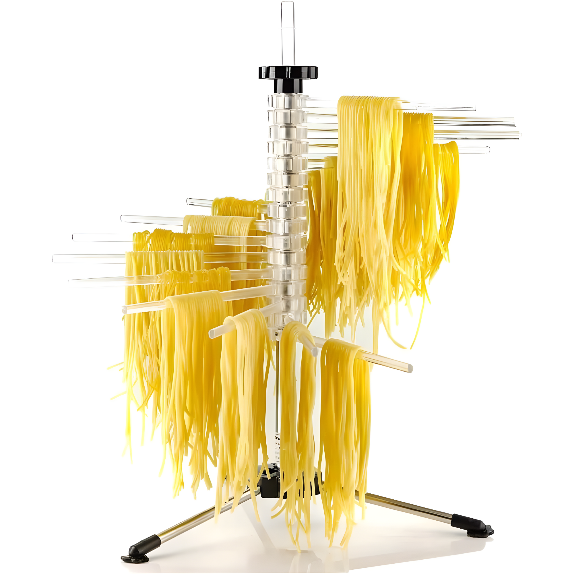 Ovente OVENTE Collapsible Pasta Drying Rack with BPA-Free Acrylic Rods, Spaghetti and Noodle Dryer Rack, Easy Storage Compact and Quick Set-Up for Home Use Perfect for Homemade Noodle and Pasta ACPPA900C