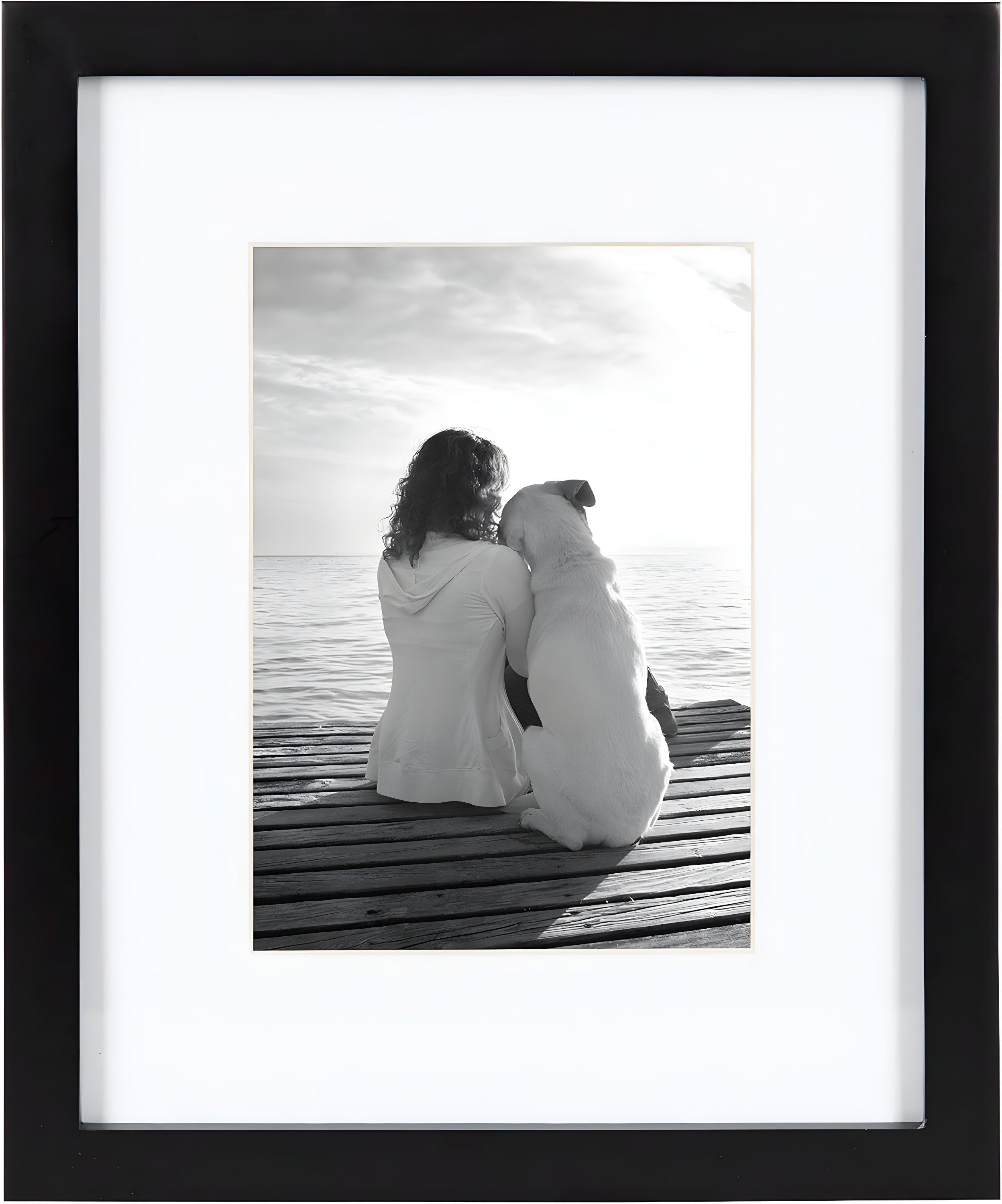 DesignOvation 8 x 10 Satin Picture Frame 4 Count