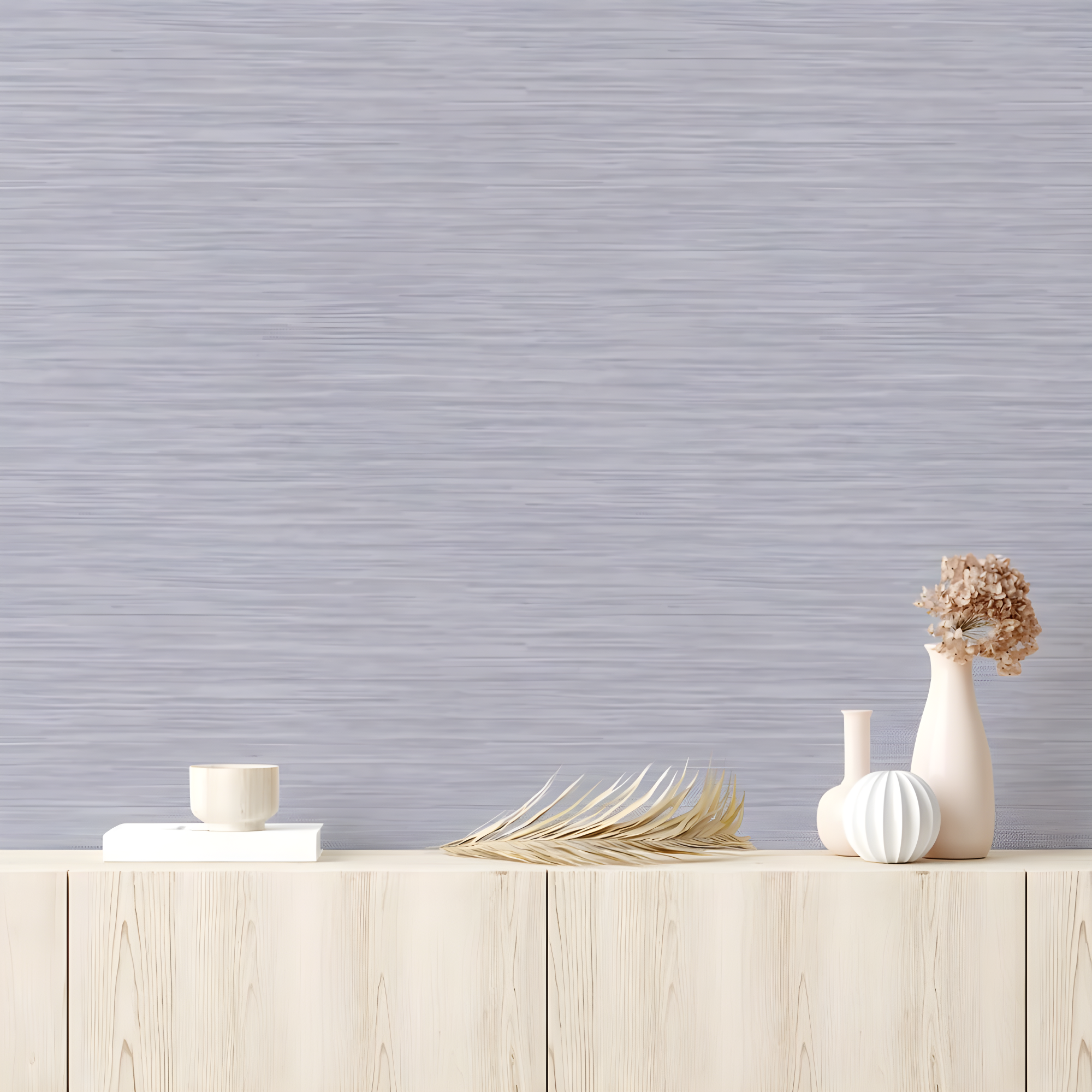Tempaper & Co.® Faux Horizontal Grasscloth Removable Peel and Stick Wallpaper, Textured Blue, 28 sq. ft.: Vinyl, Prepasted, Abstract Pattern