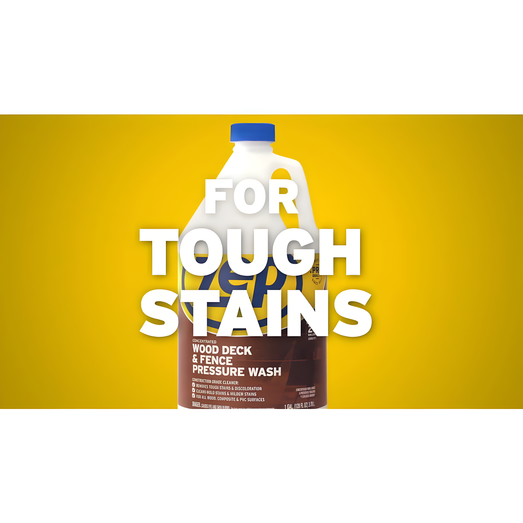 Zep Wood Deck & Fence Pressure Wash Concentrate, 1 Gallon