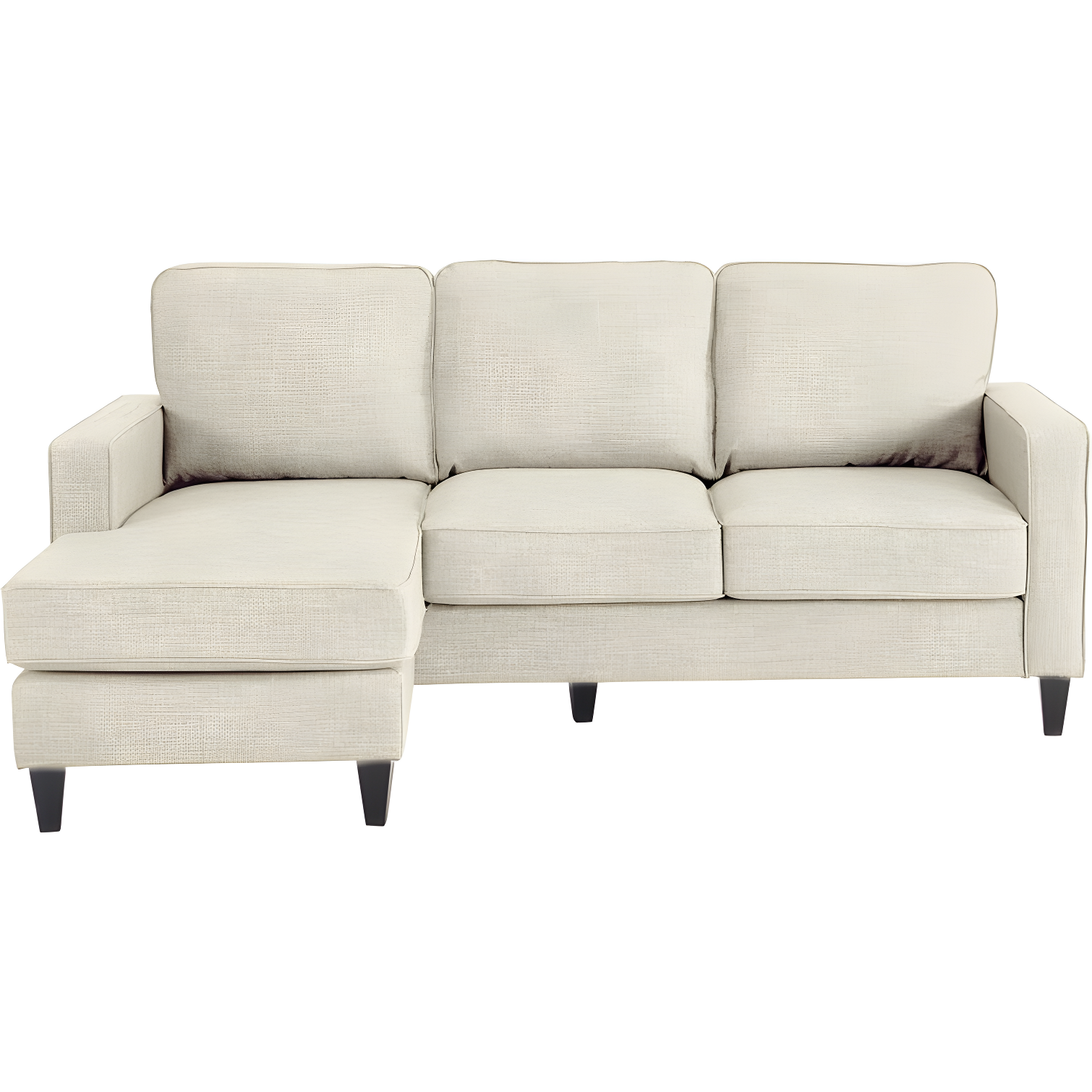 Serta Harmon Upholstered Reversible Sectional Sofa and Chaise