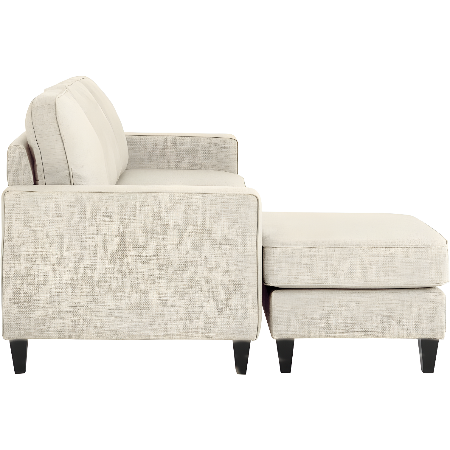 Serta Harmon Upholstered Reversible Sectional Sofa and Chaise