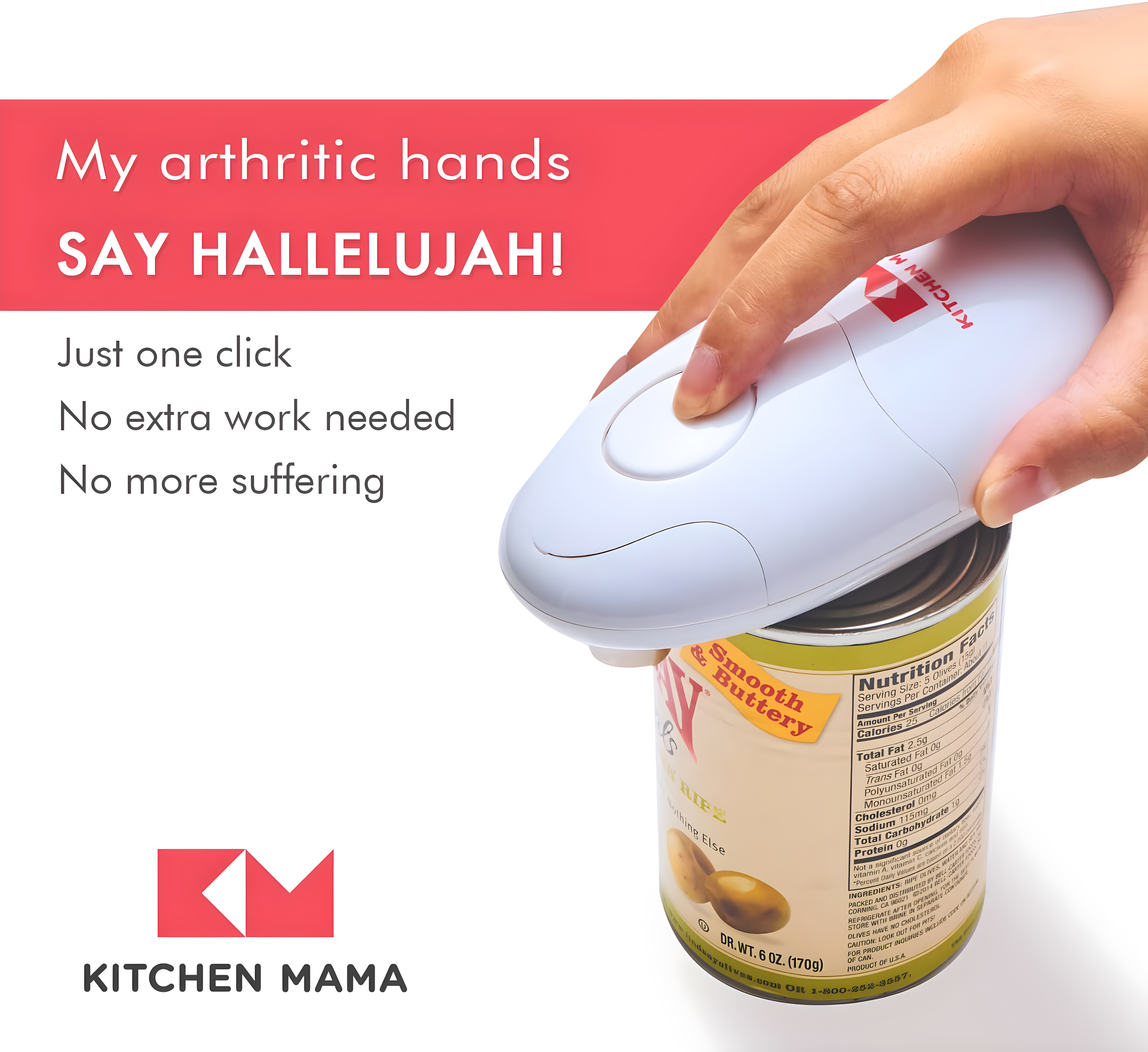 Kitchen Mama Auto Electric Can Opener