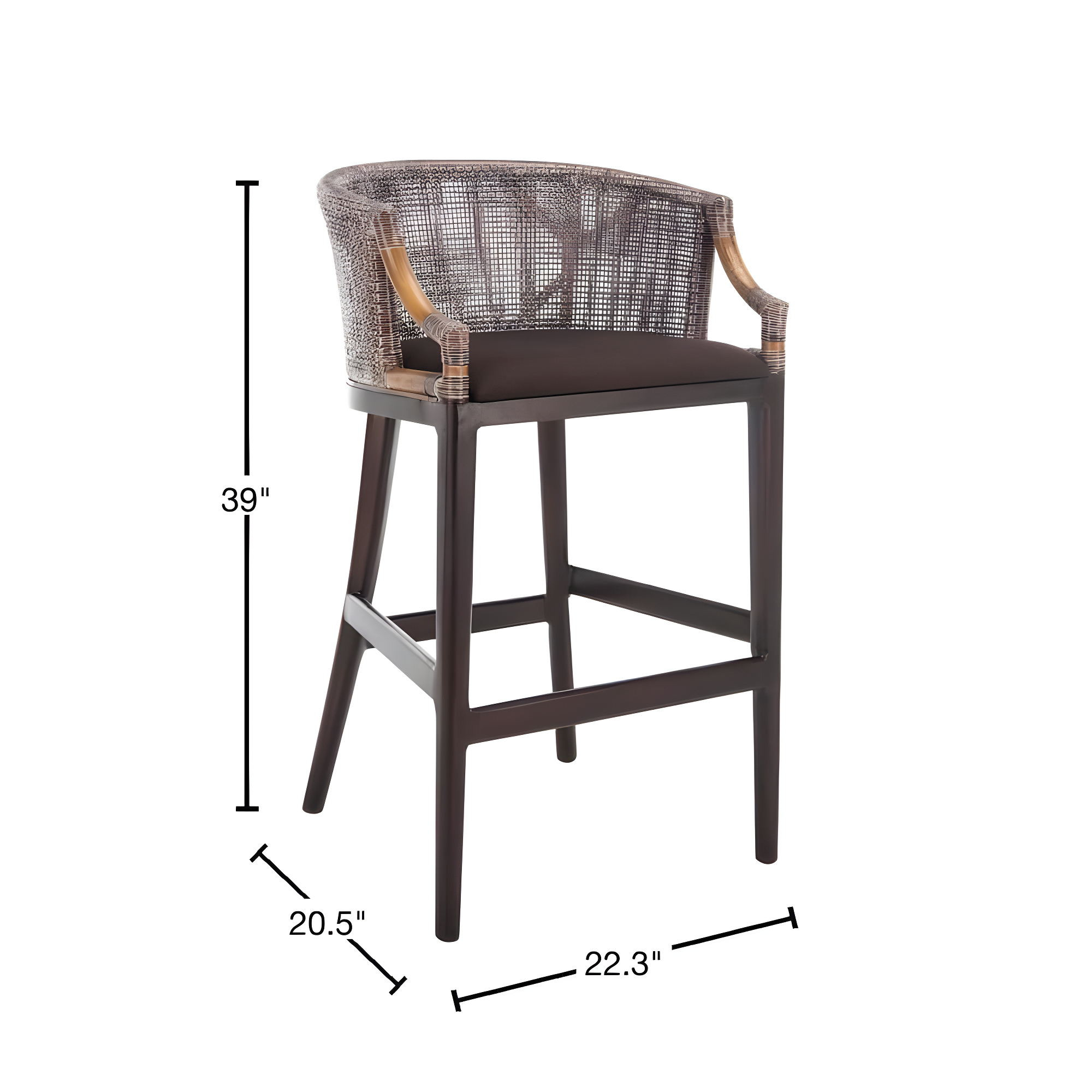 Bayou Breeze Grifton Bar Stool