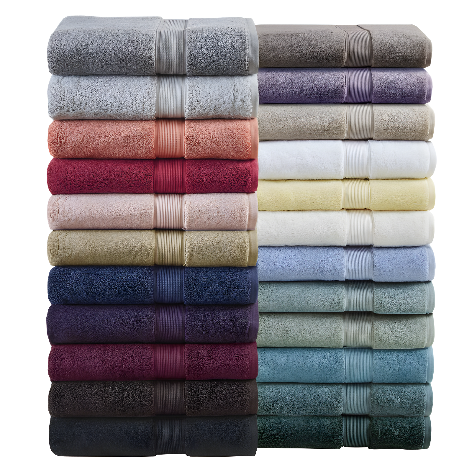 Madison Park Signature 800GSM Ultra-Soft 100% Cotton Absorbent Towel Set